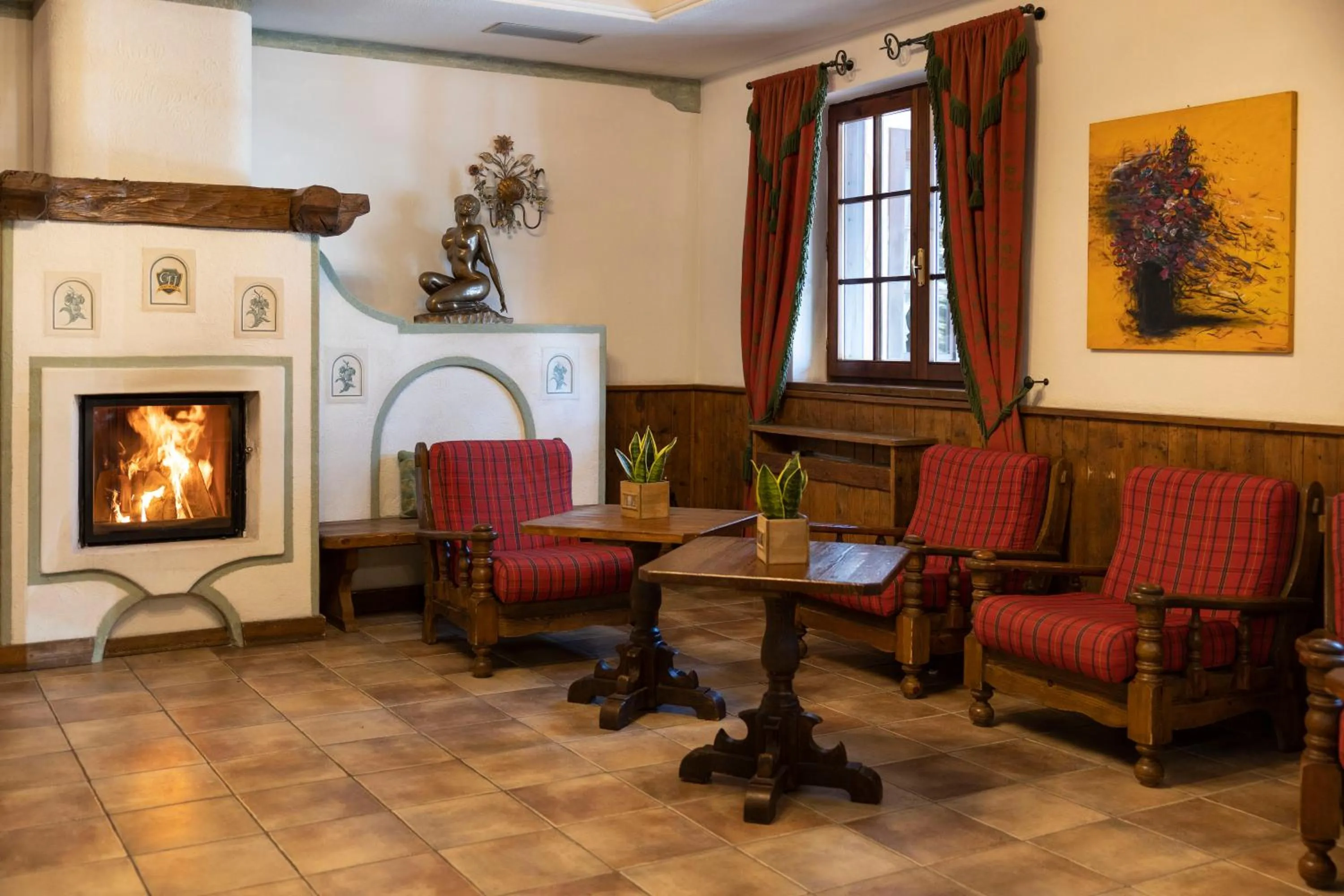 Lobby or reception in Golf Hotel