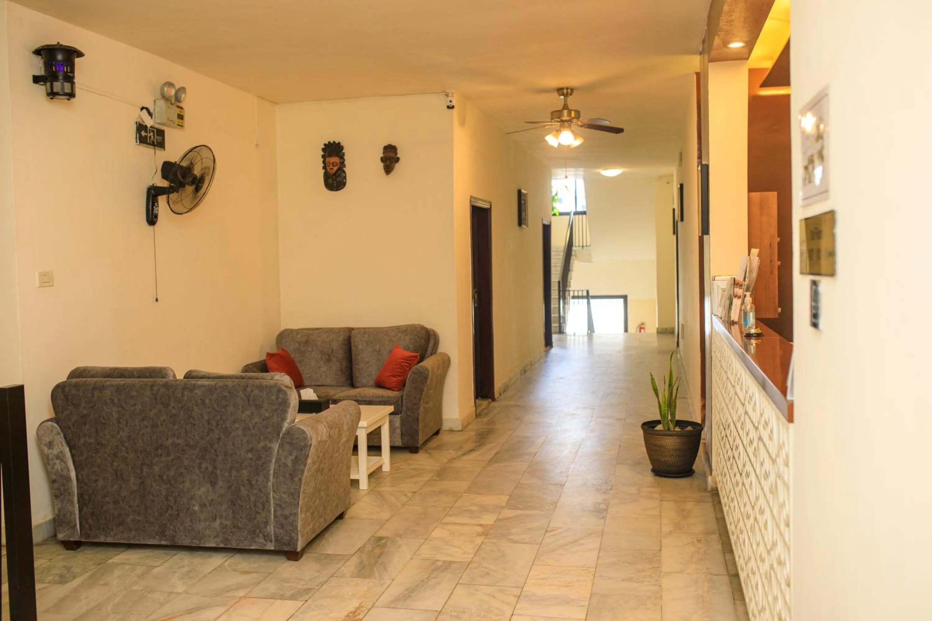 Lobby or reception in Sunset Inn