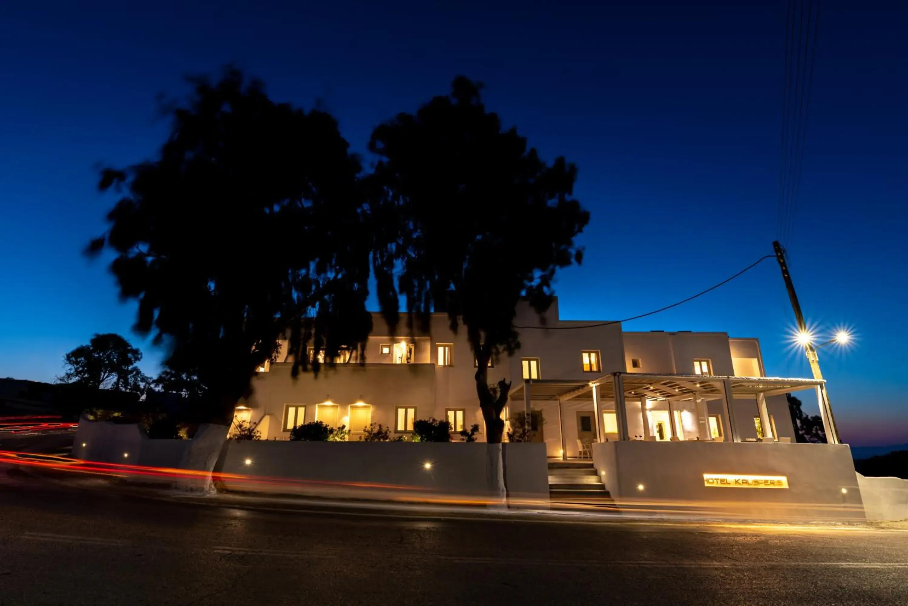 Property building in Kalisperis Hotel Property building in Kalisperis Hotel