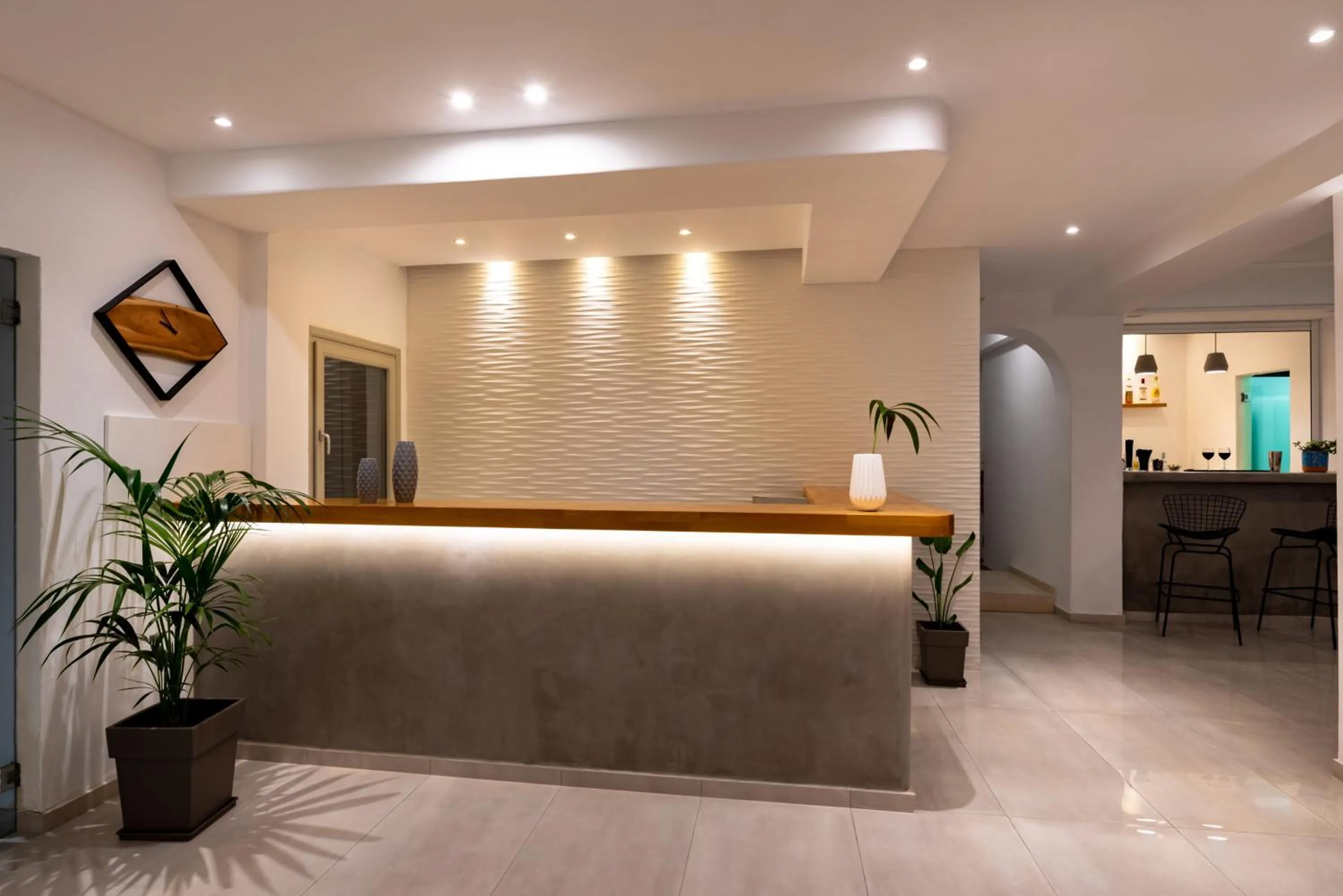 Lobby or reception in Kalisperis Hotel