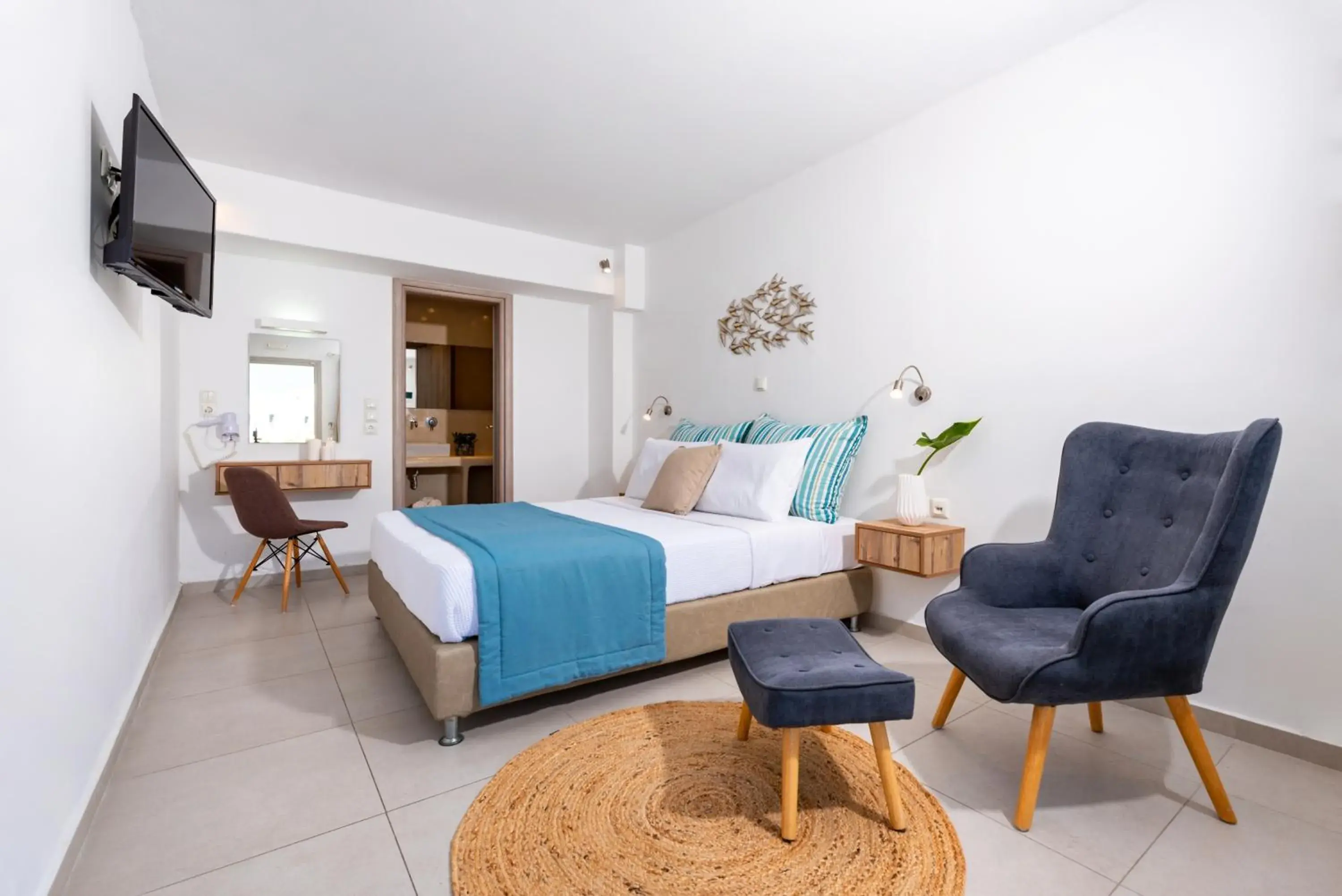 Bedroom in Kalisperis Hotel Bedroom in Kalisperis Hotel