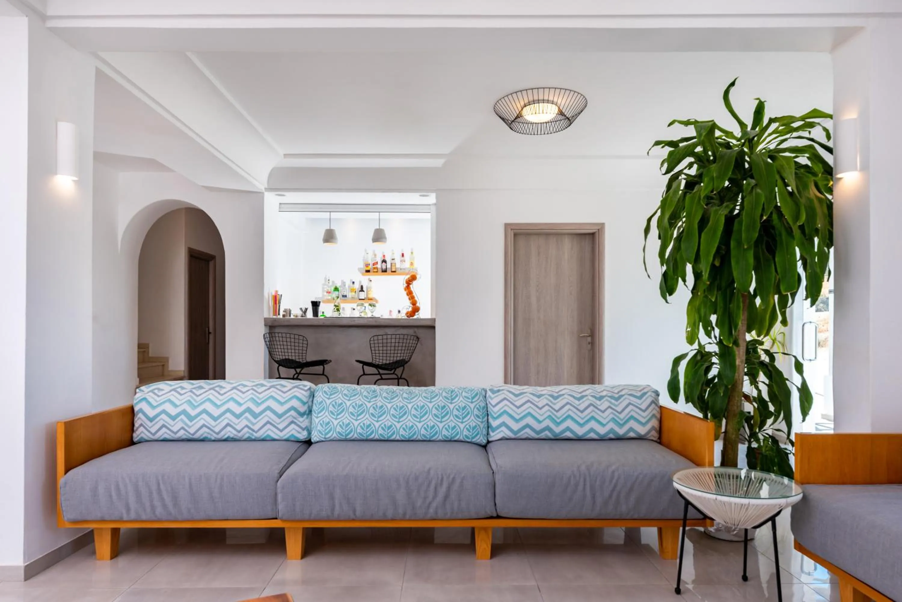 Lounge or bar in Kalisperis Hotel