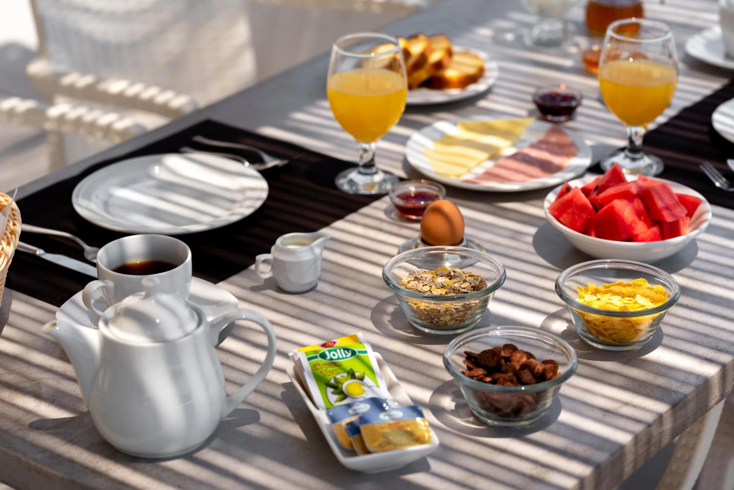 Breakfast in Kalisperis Hotel