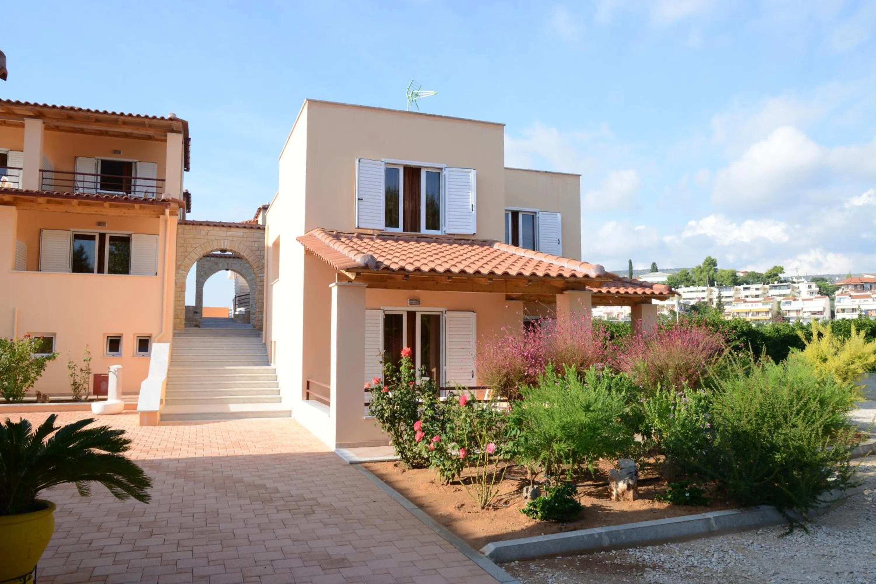 Property building in Maria's Filoxenia Suites