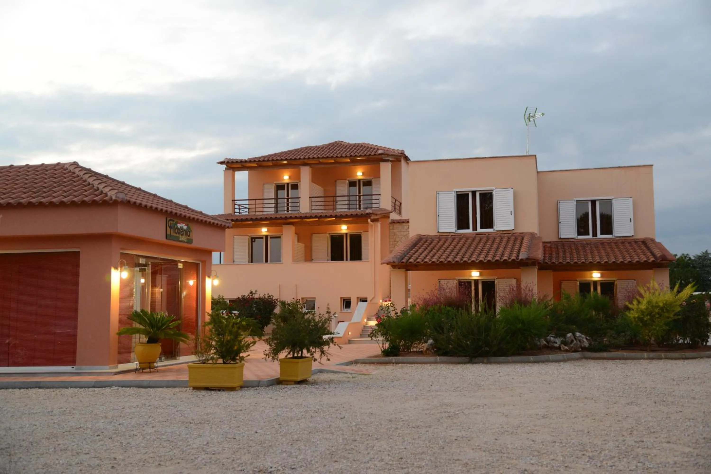Property building in Maria's Filoxenia Suites