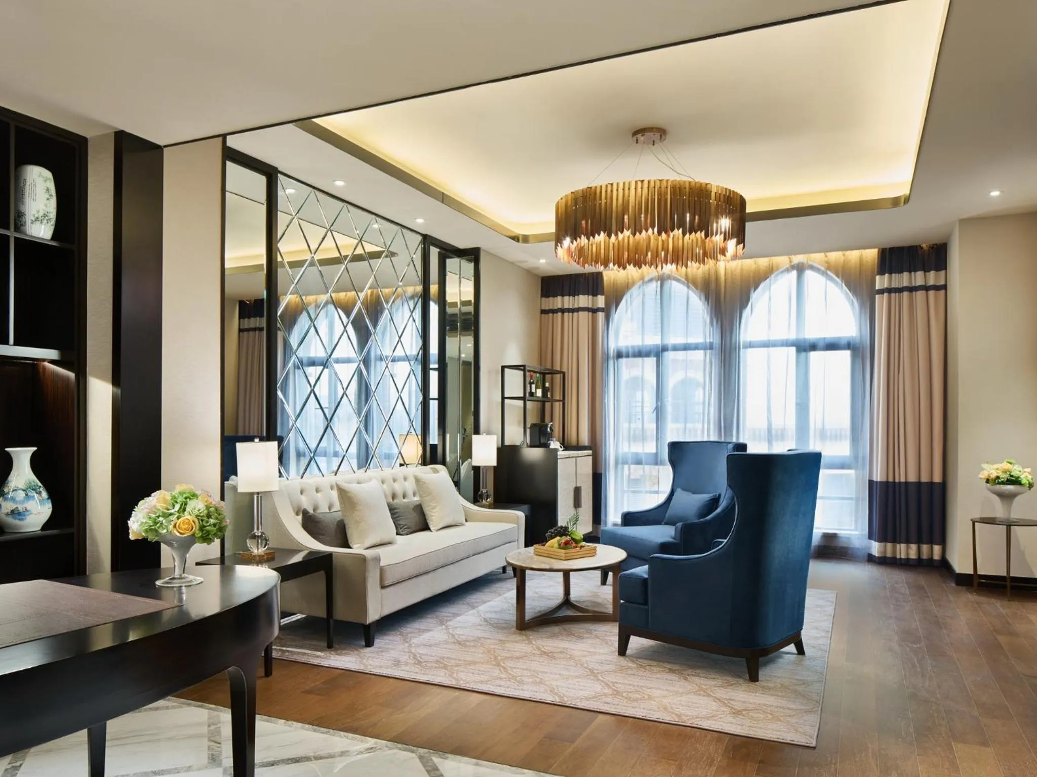 Living room in PRIMUS Hotel Wuhan Hannan