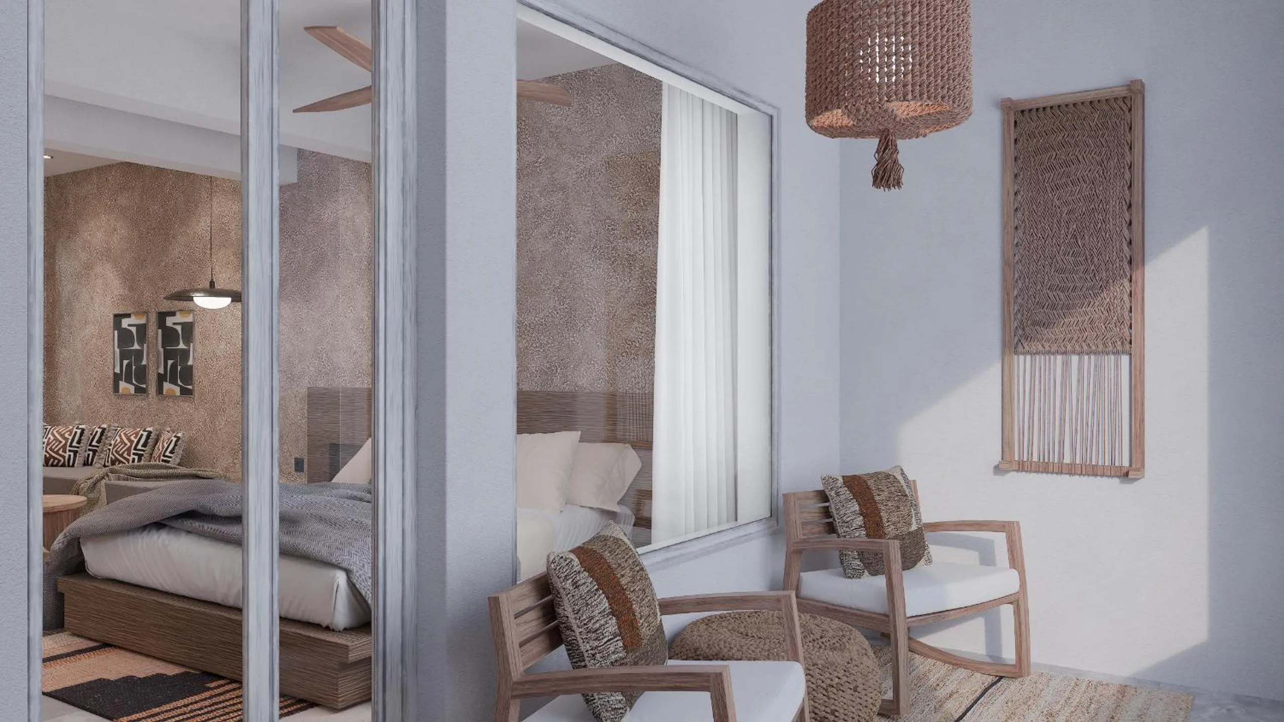 Balcony/Terrace in F Fine Suites - Adults Only