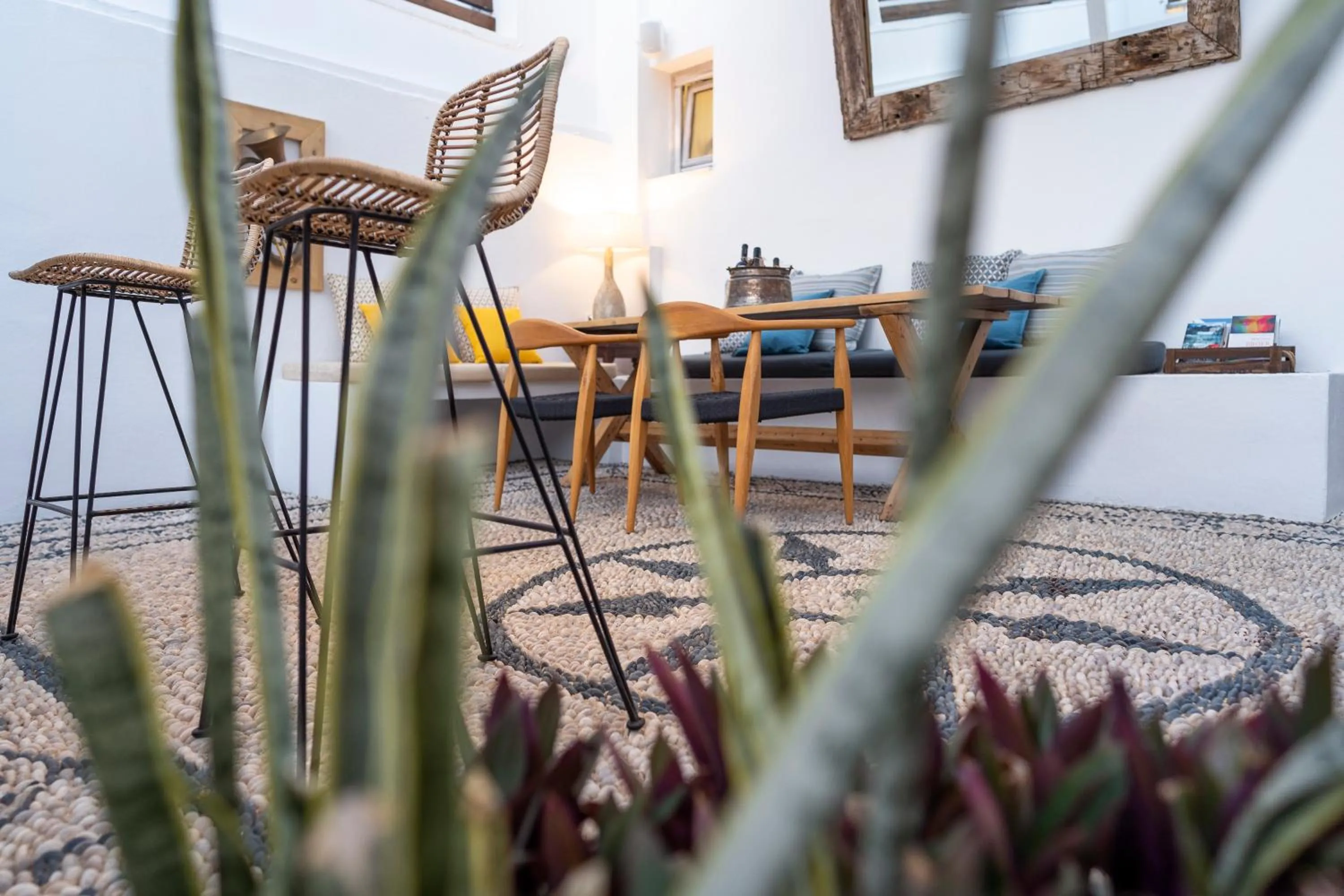 Patio in F Fine Suites - Adults Only