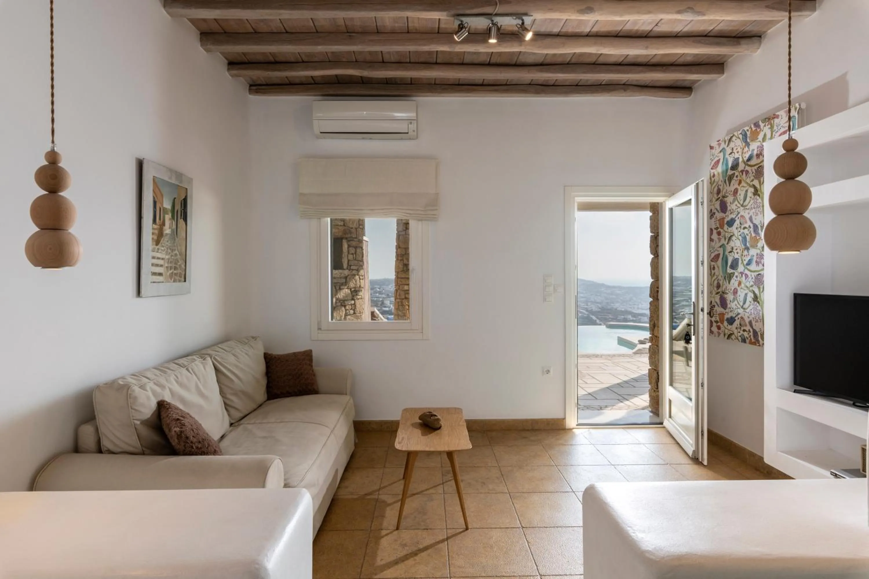 Bed in Mykonos Divino