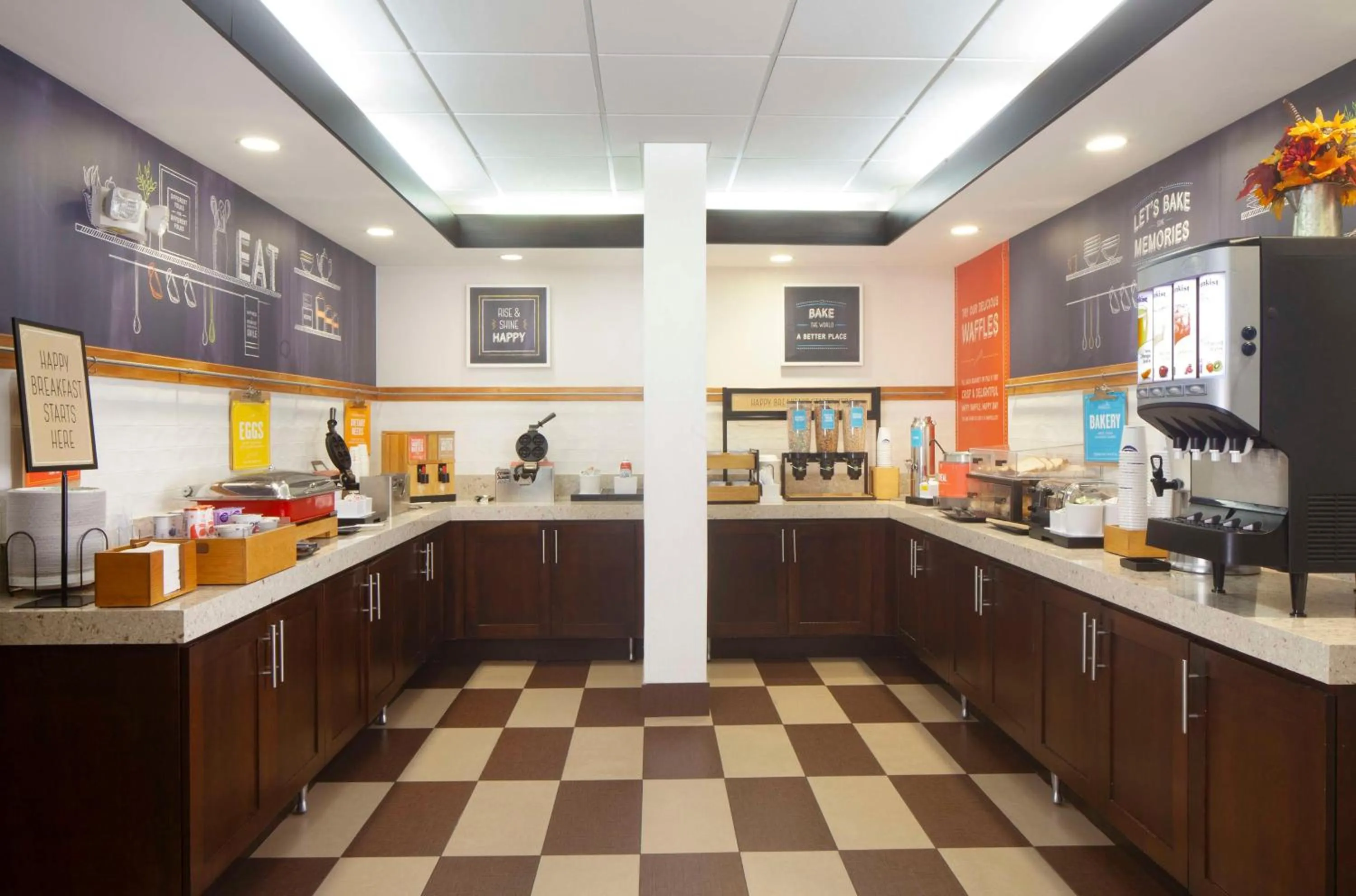 Breakfast in Hampton Inn Evansville