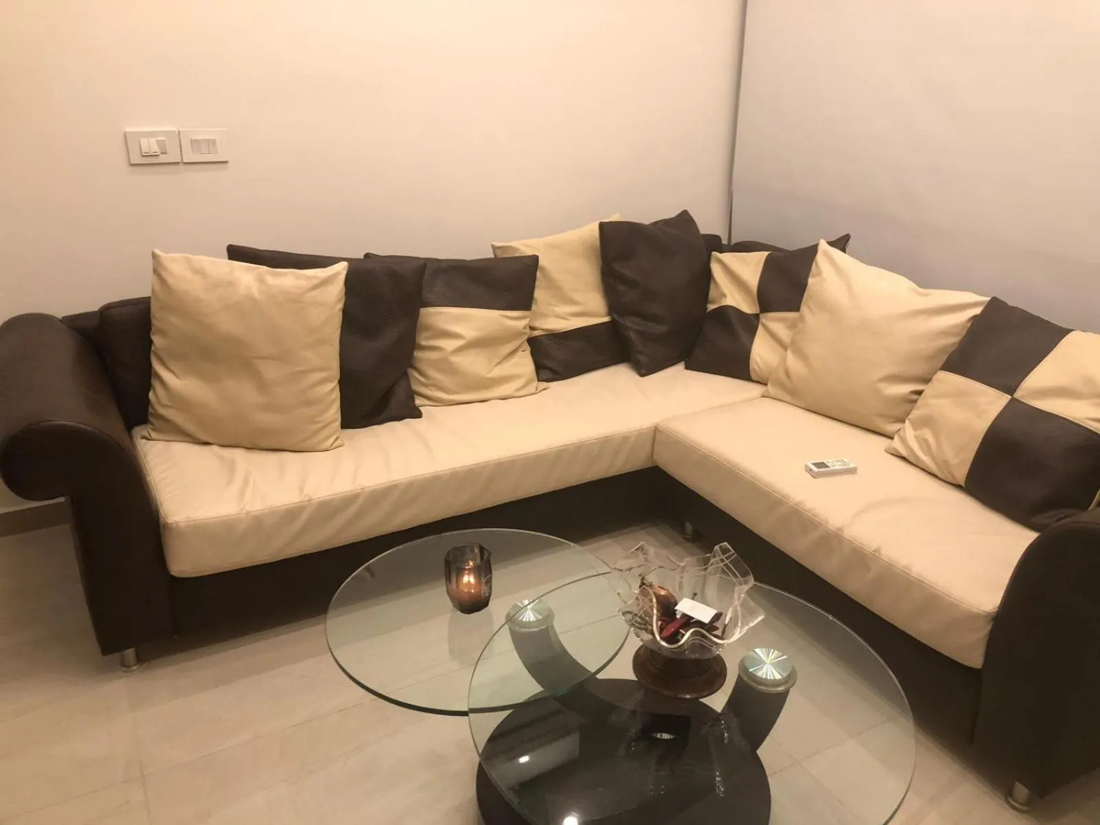 Living room in Siwar Center Apartments