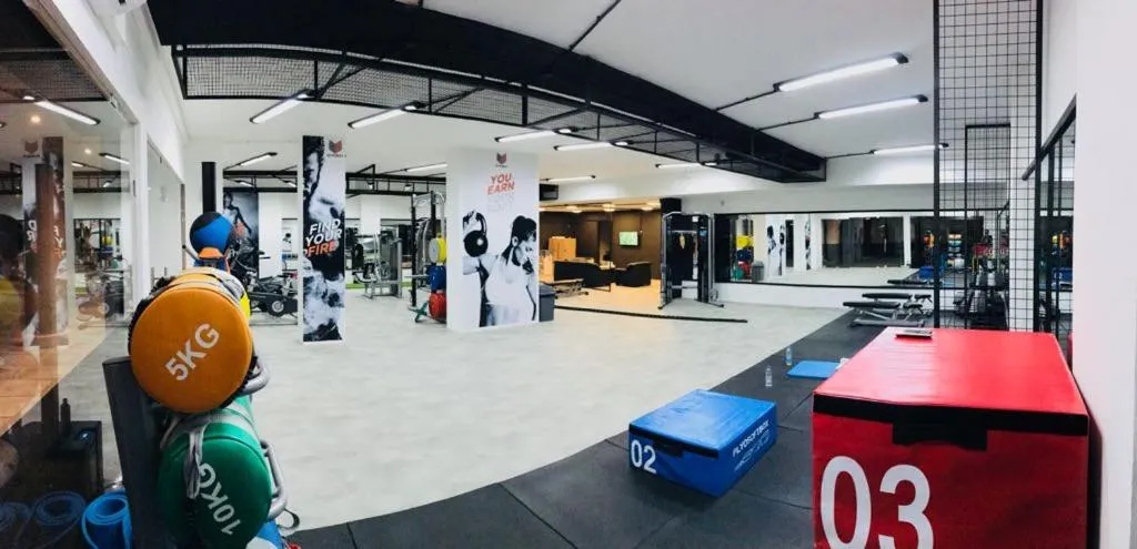 Fitness centre/facilities in Siwar Center Apartments