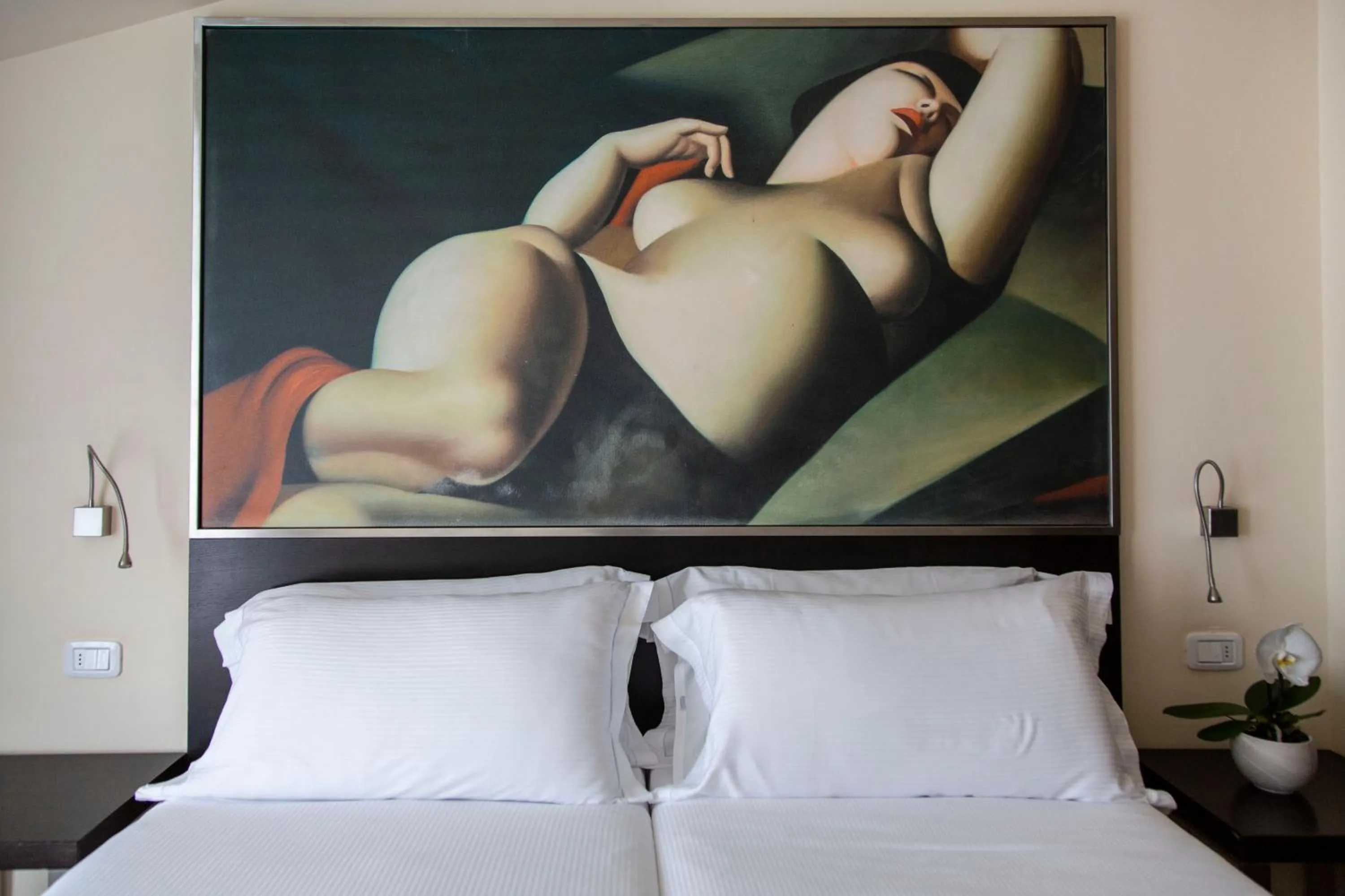 Bedroom, Bed in Hotel Antico Borgo