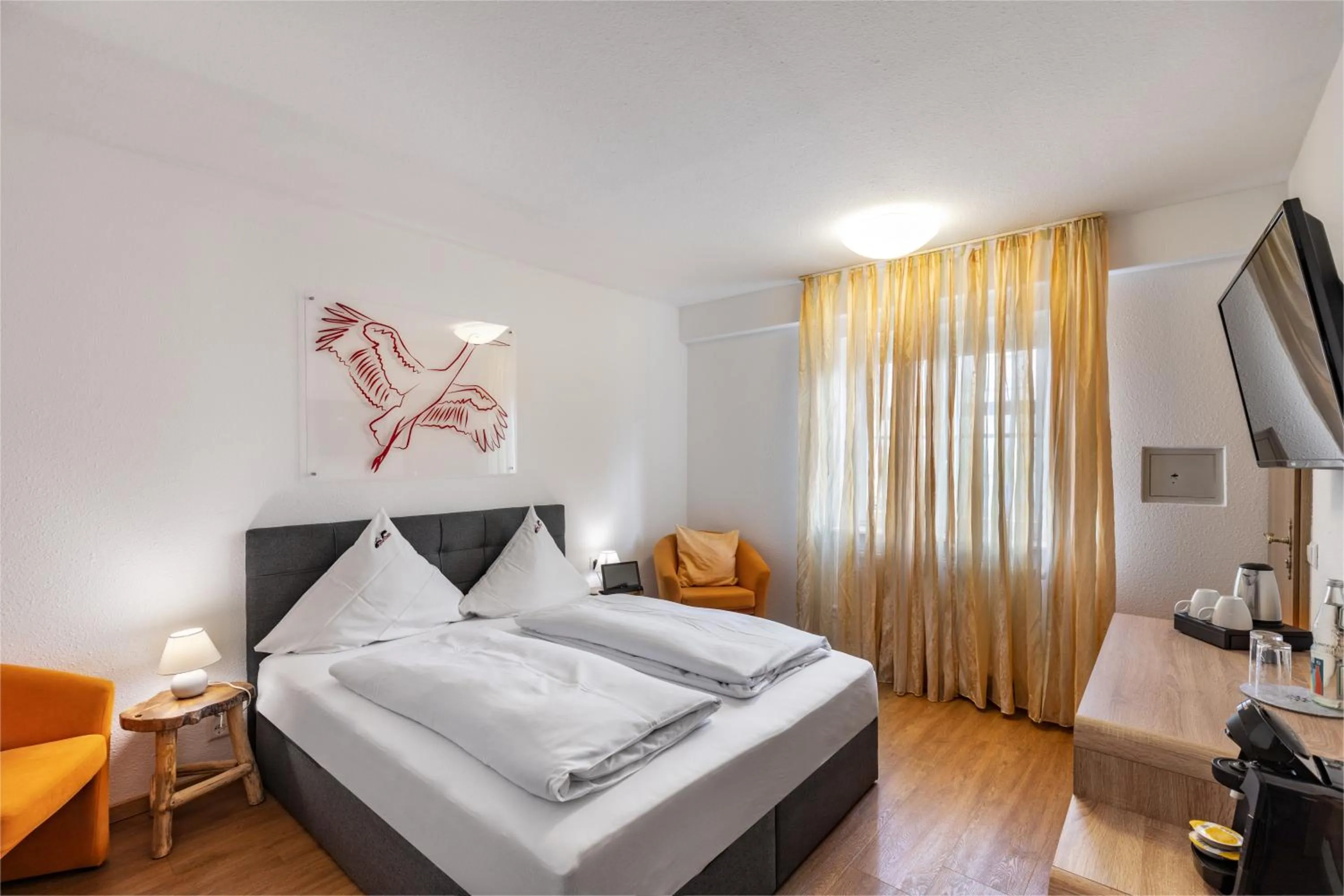 Photo of the whole room, Bed in Bodensee Hotel Storchen