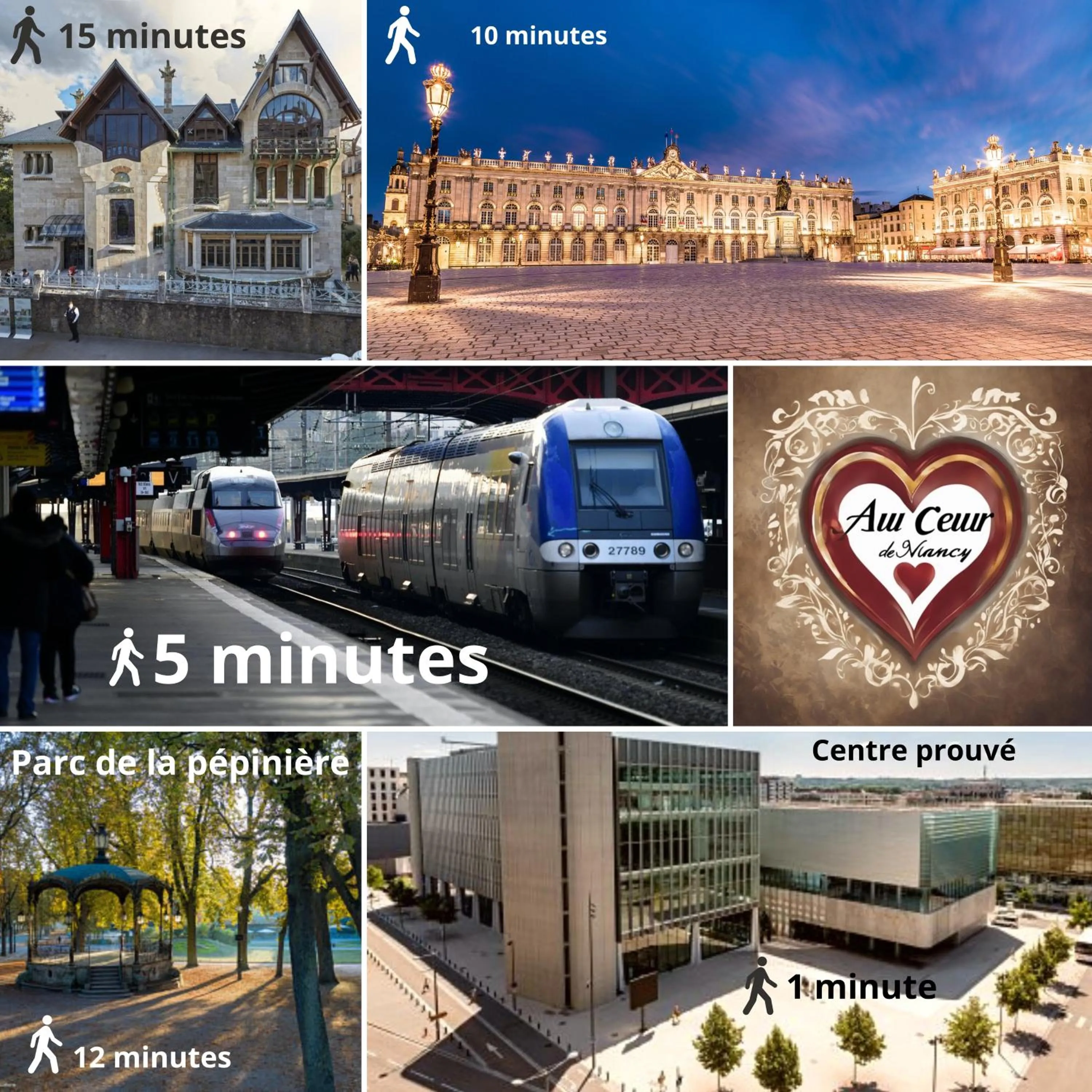 Nearby landmark in Chambre d'hôtes Au Coeur De NancyB&B proche gare de Nancy