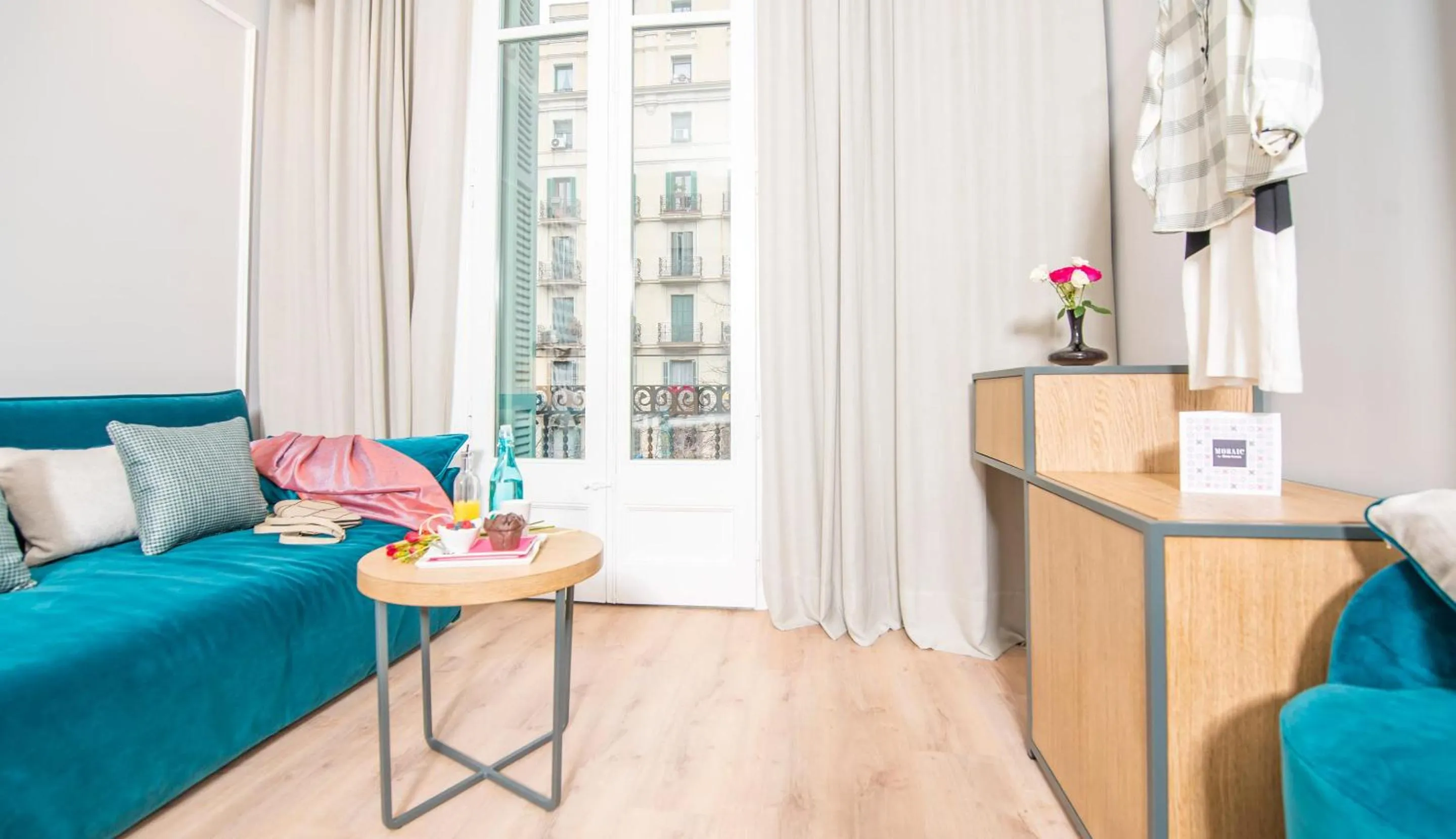 Seating area in Mosaic by Ona