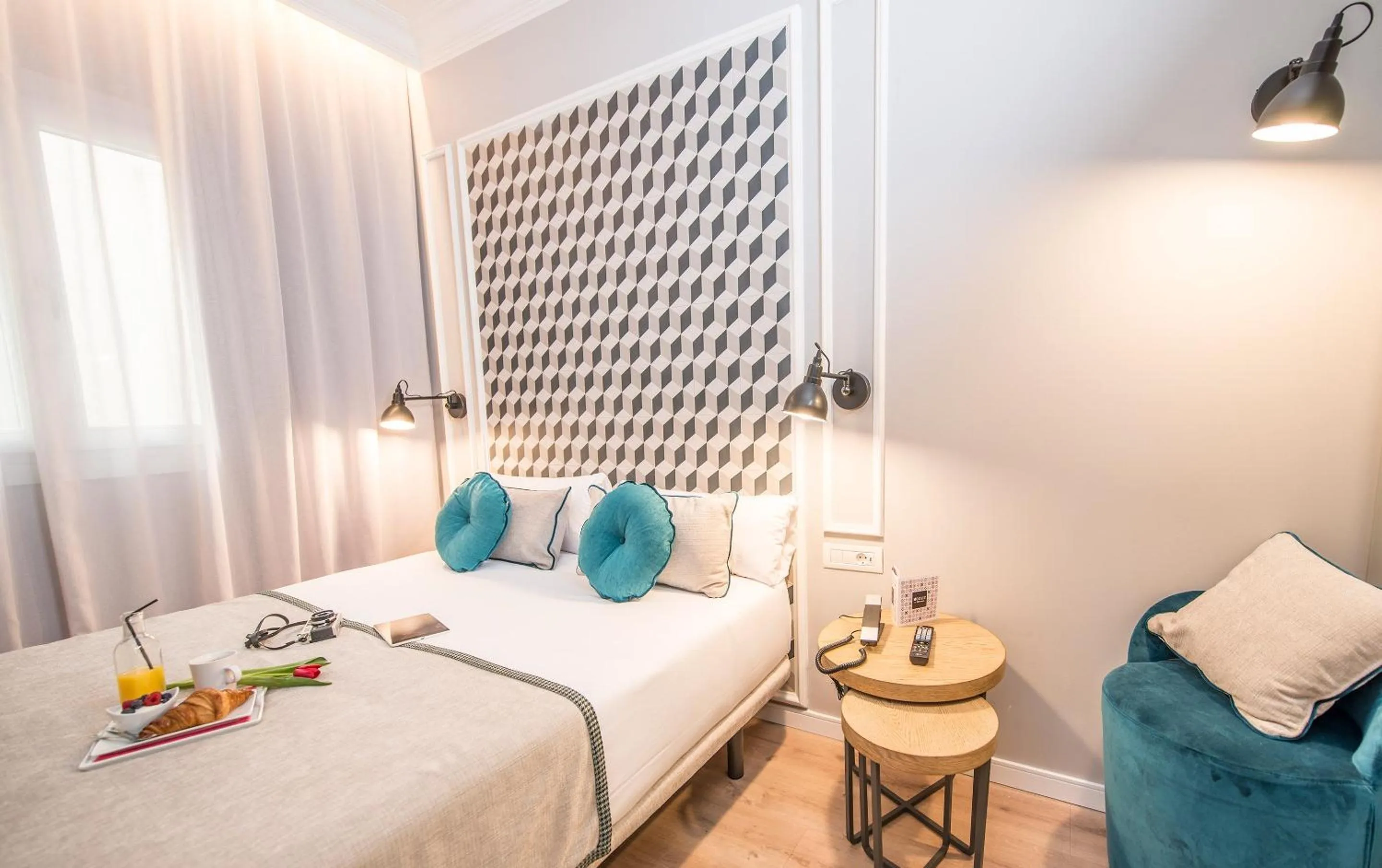 Decorative detail, Bed in Mosaic by Ona