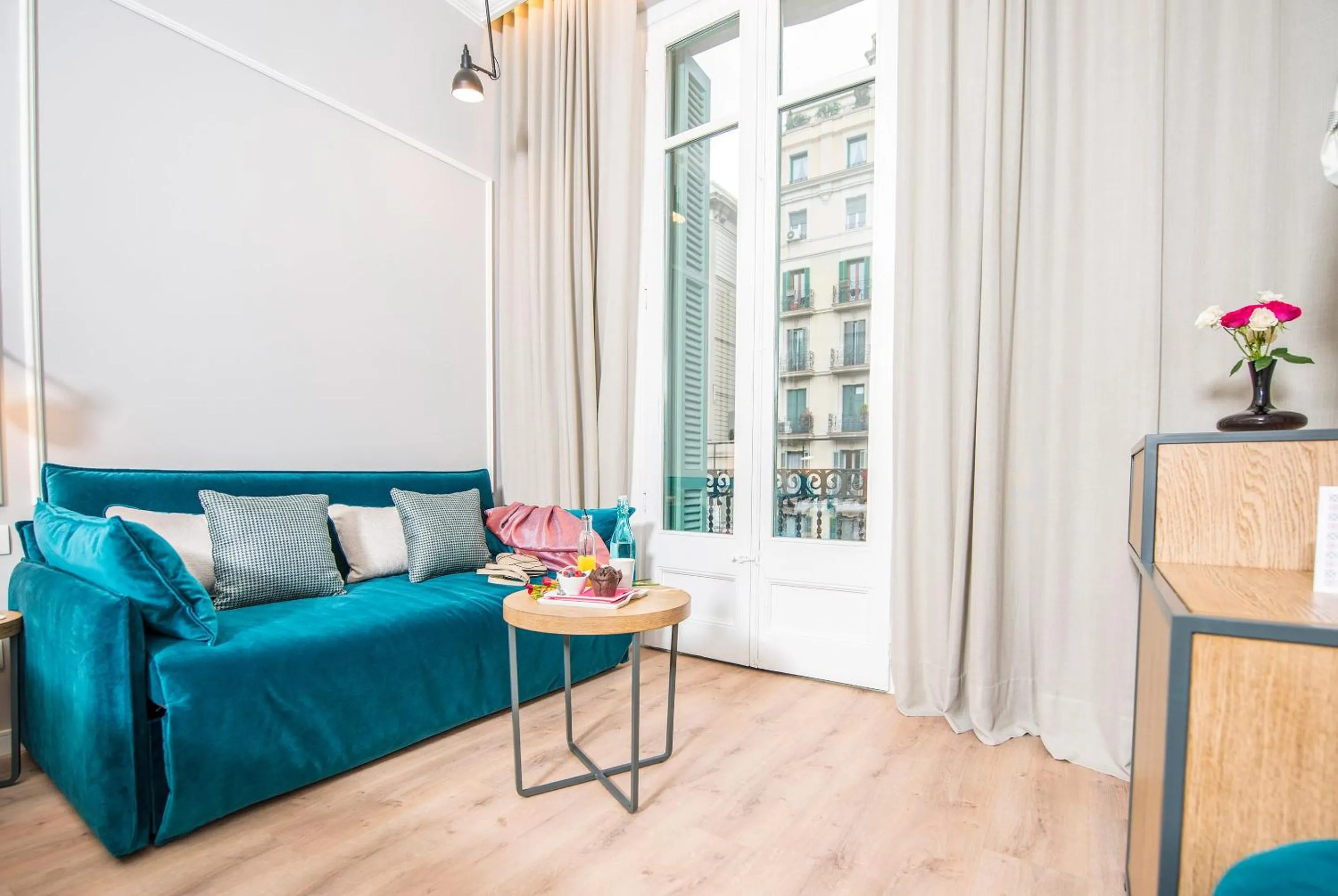 Seating area in Mosaic by Ona