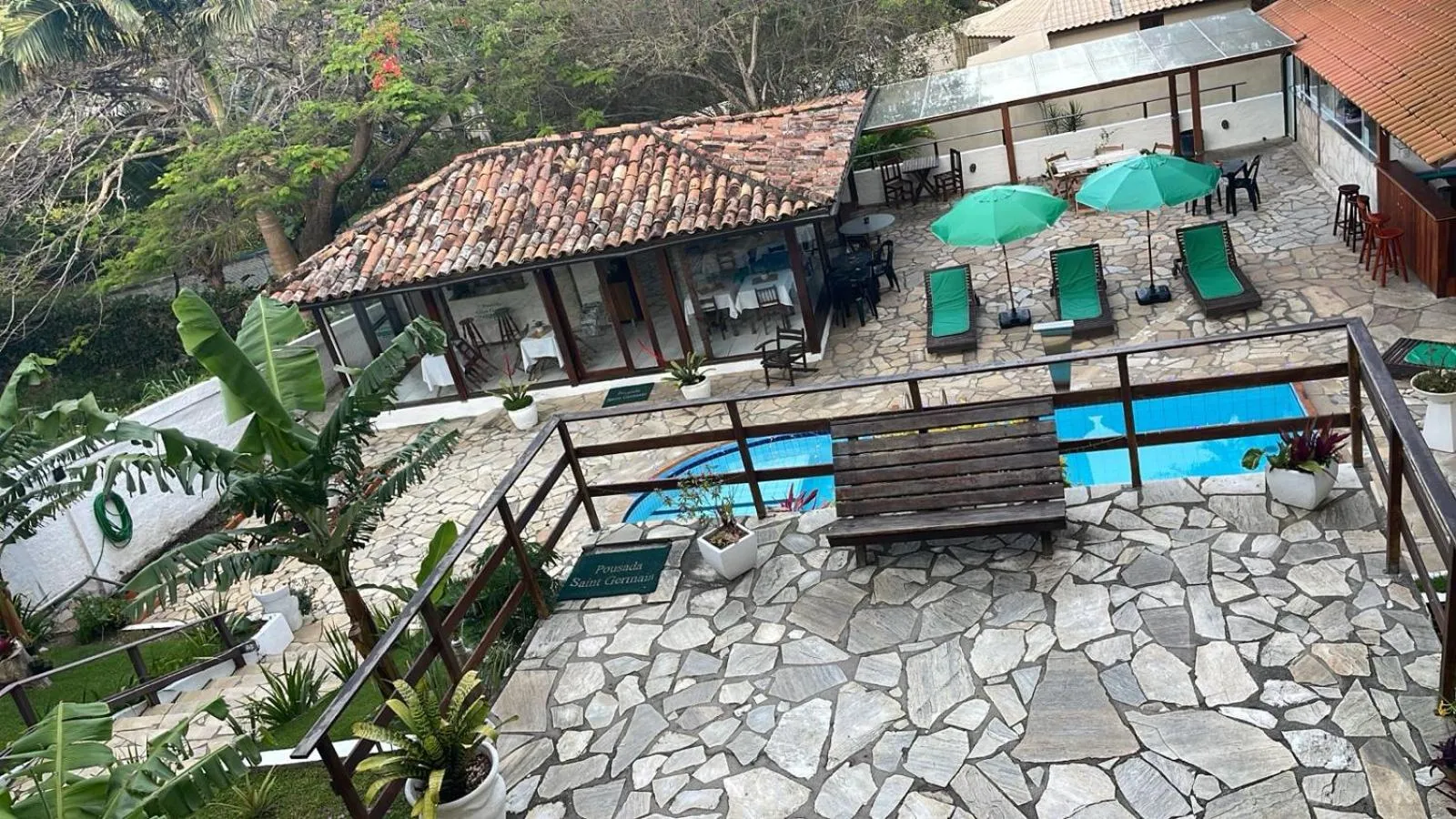 Property building in Pousada Saint Germain