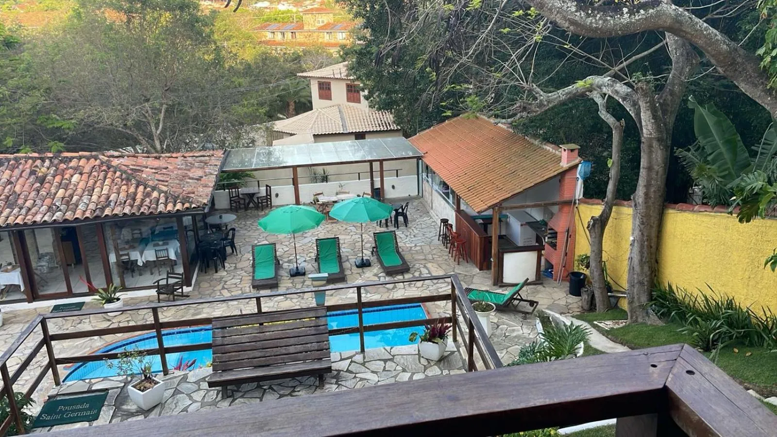 Property building in Pousada Saint Germain