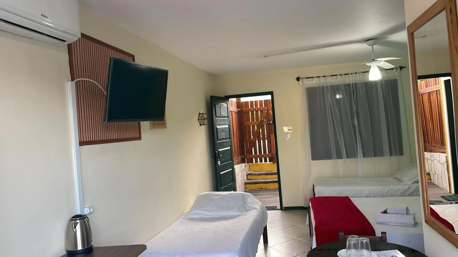 Bed in Pousada Saint Germain