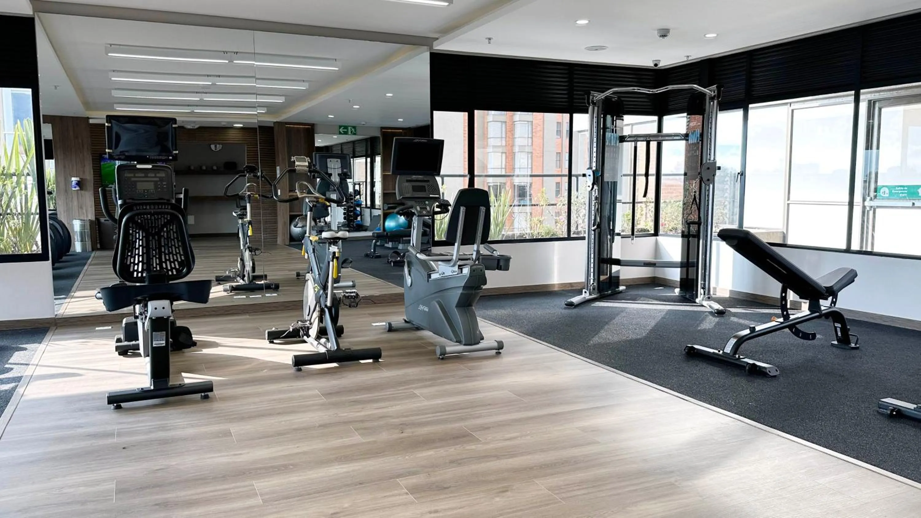 Fitness centre/facilities in Hilton DoubleTree Bogotá Salitre AR