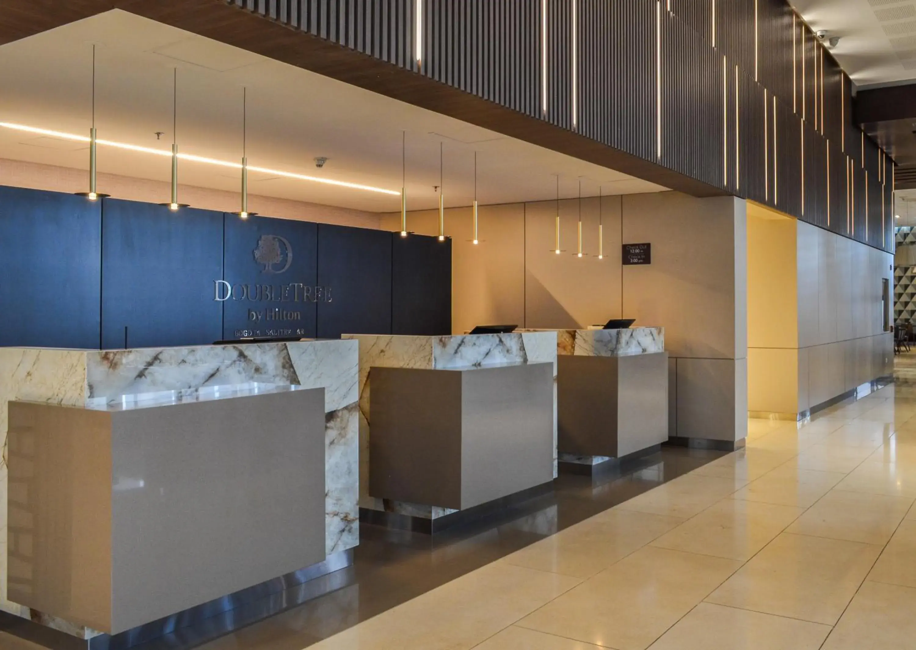 Lobby or reception in Hilton DoubleTree Bogotá Salitre AR Lobby or reception in Hilton DoubleTree Bogotá Salitre AR