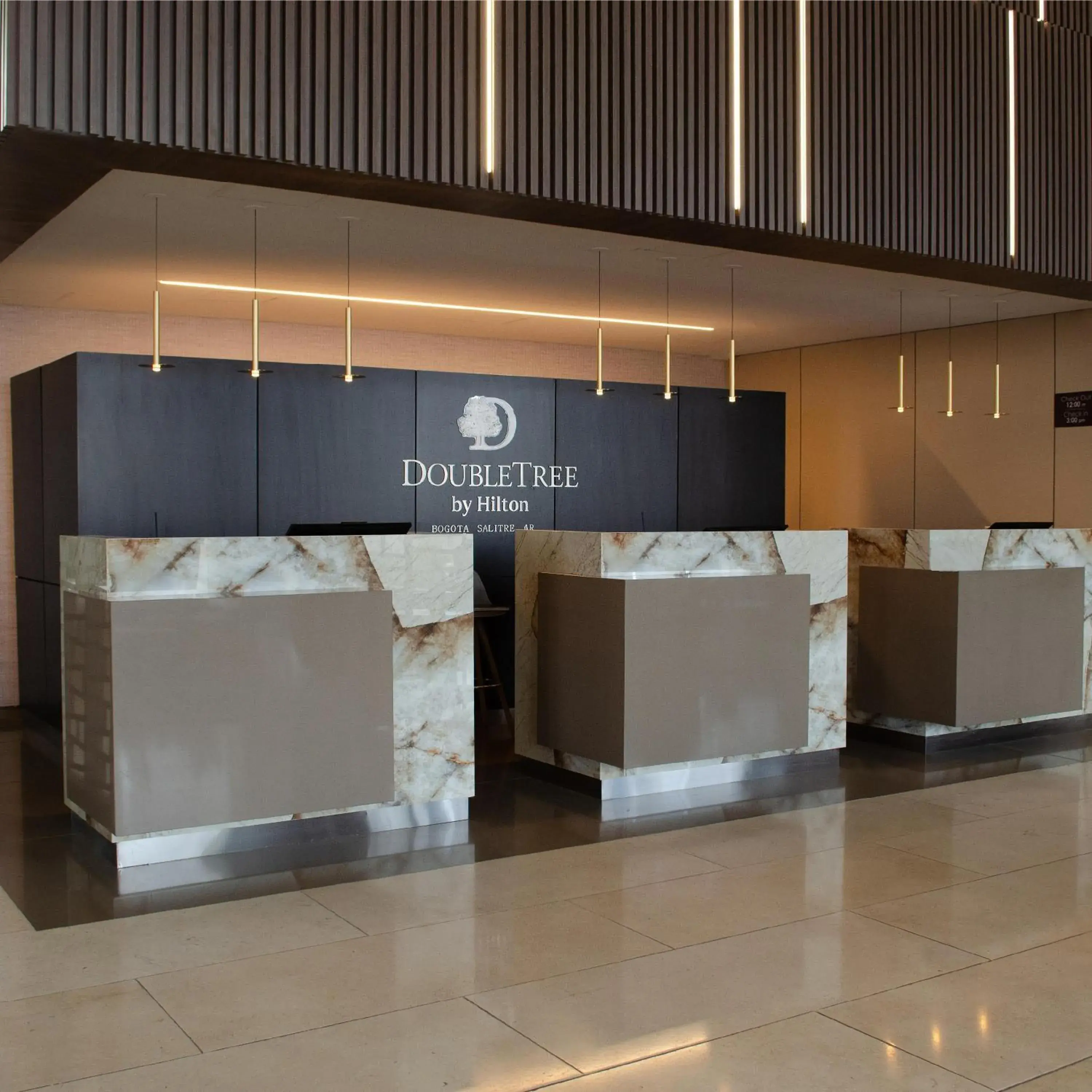Lobby or reception in Hilton DoubleTree Bogotá Salitre AR Lobby or reception in Hilton DoubleTree Bogotá Salitre AR