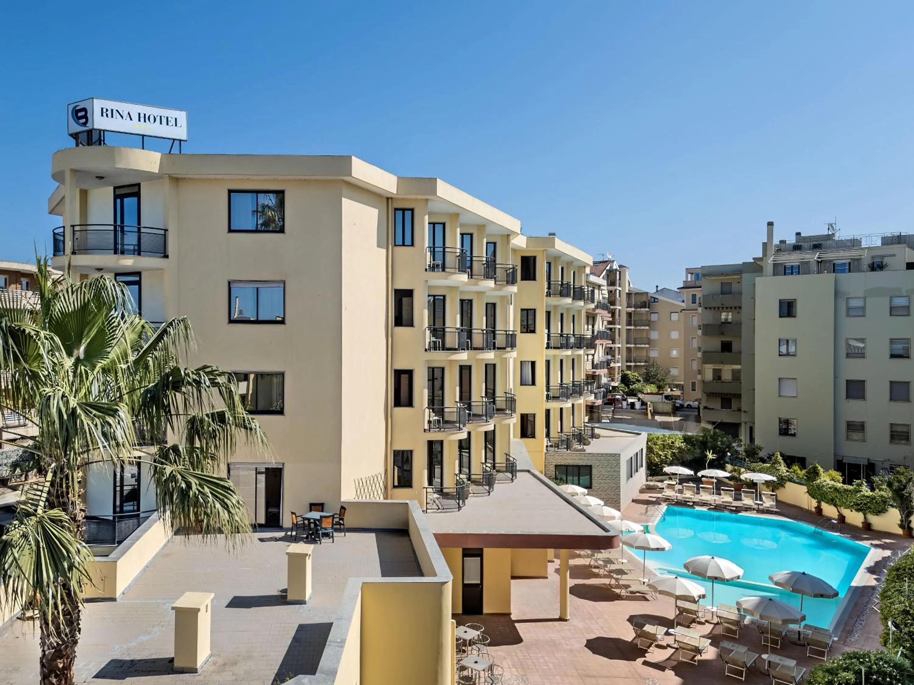 Property building in Rina Hotel