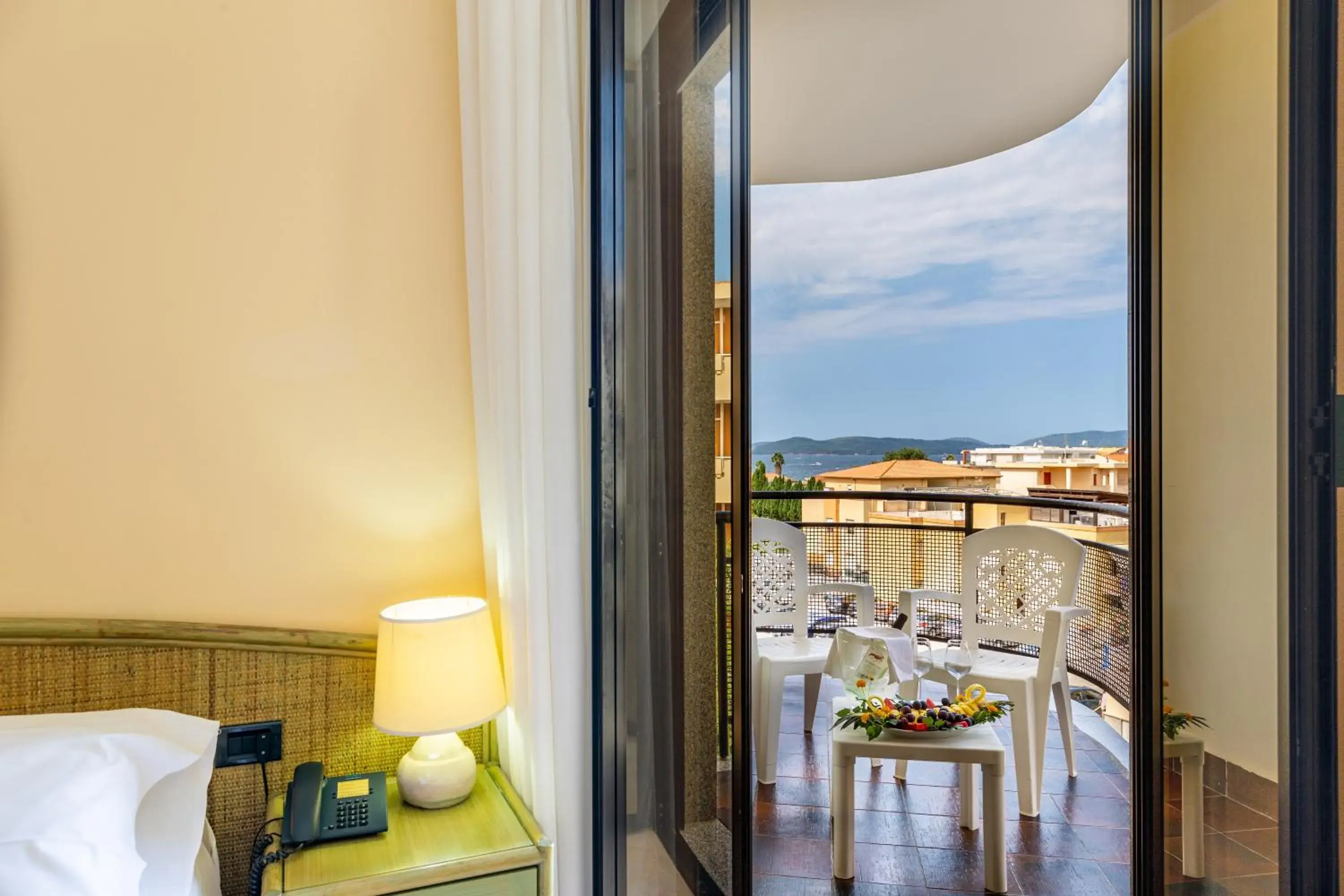 Standard Double or Twin Room with Balcony and Sea View in Rina Hotel Standard Double or Twin Room with Balcony and Sea View in Rina Hotel