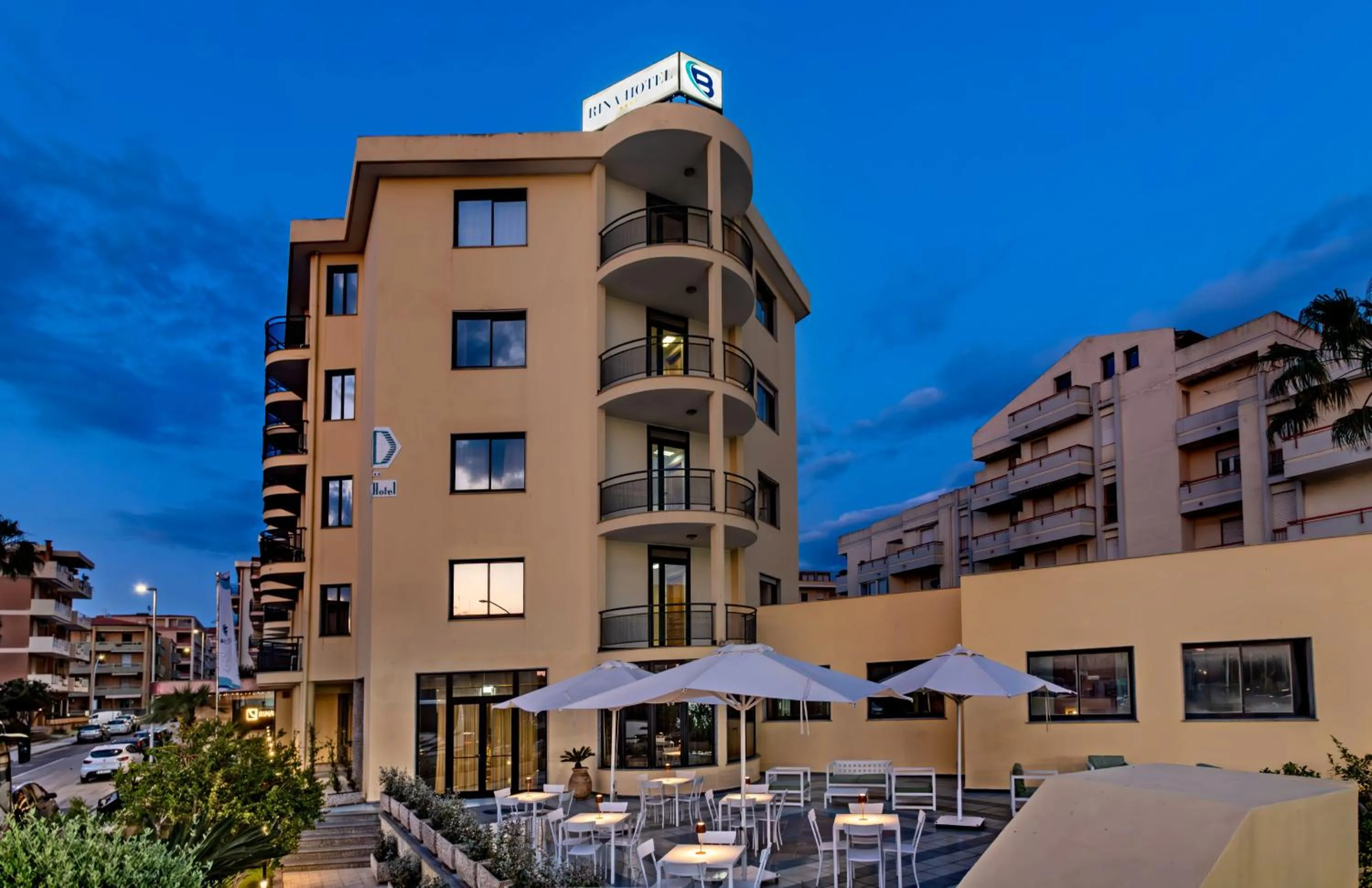 Property building in Rina Hotel