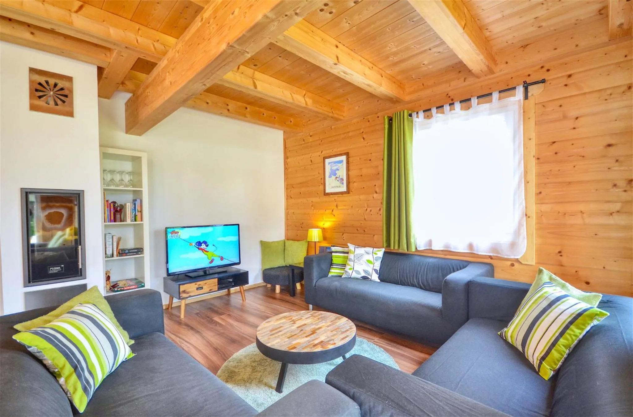 Living room in Chalet Seven - by Alpen Apartments