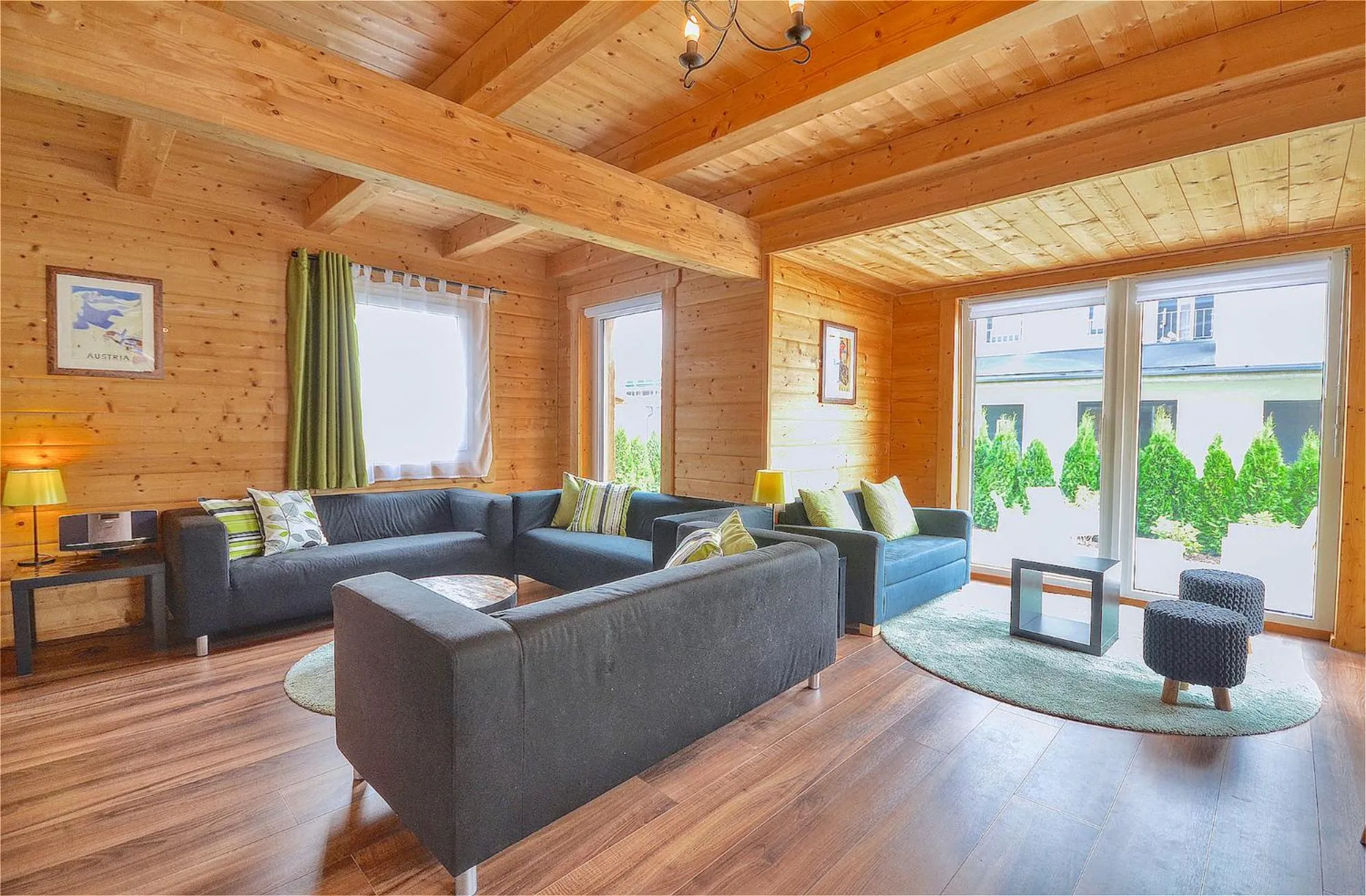 Living room in Chalet Seven - by Alpen Apartments