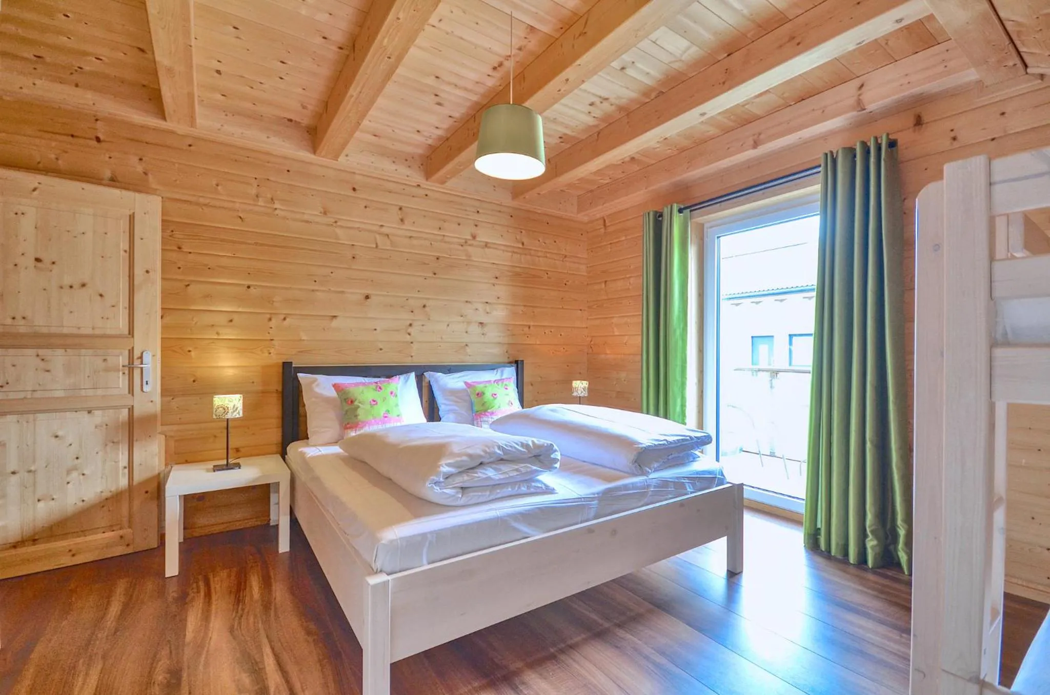 Bedroom, Bed in Chalet Seven - by Alpen Apartments