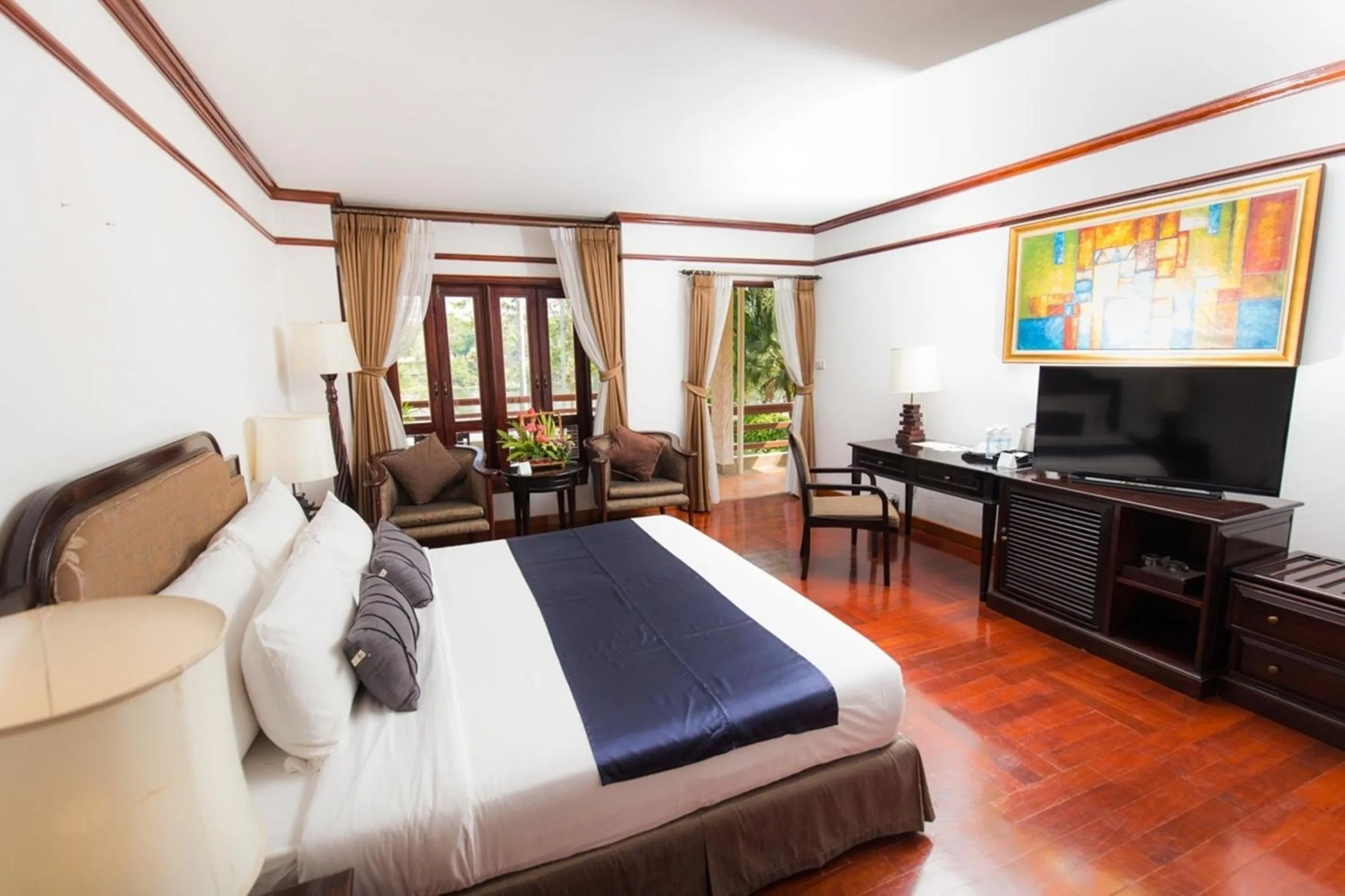Photo of the whole room, Bed in Felix River Kwai Resort - SHA Plus,Certified