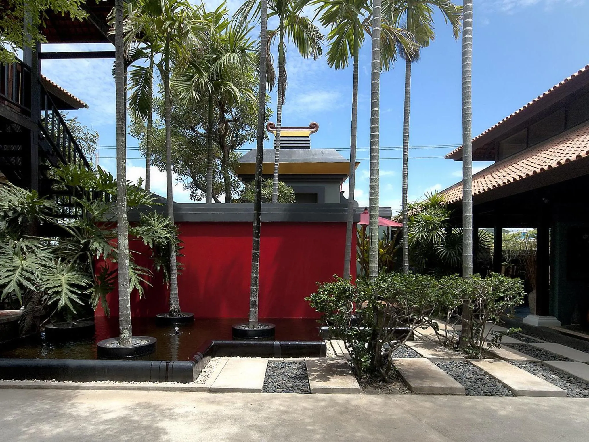 Decorative detail in Praseban Resort