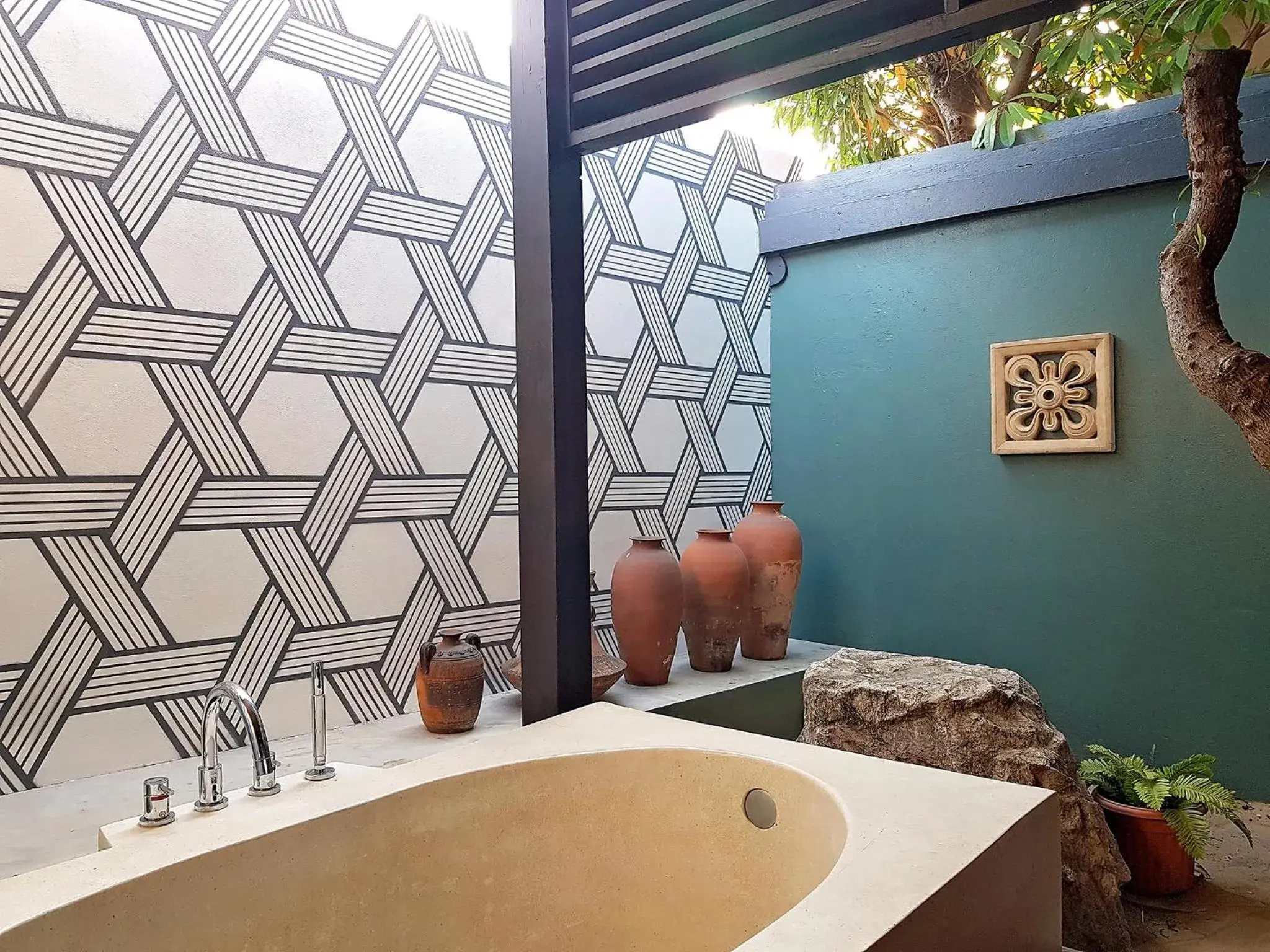 Bathroom in Praseban Resort Bathroom in Praseban Resort