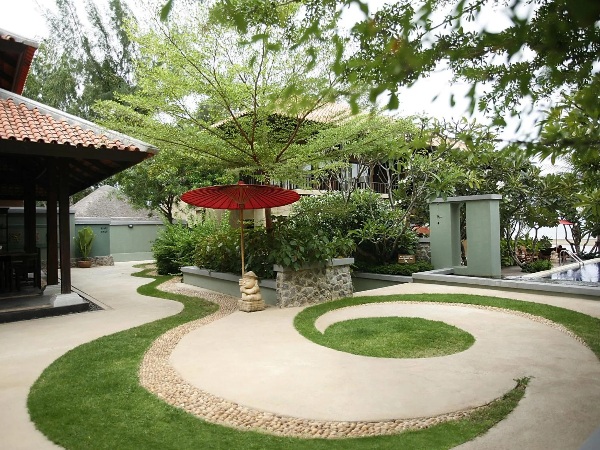 Garden in Praseban Resort