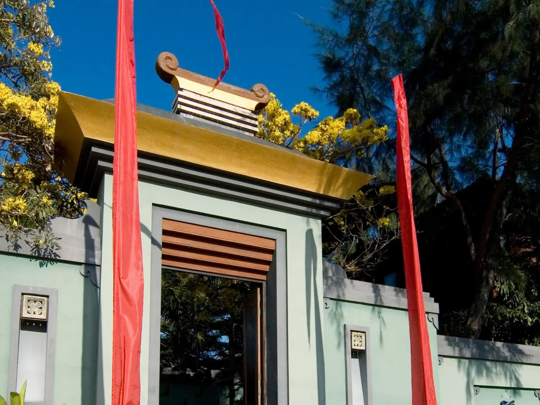 Facade/entrance in Praseban Resort Facade/entrance in Praseban Resort