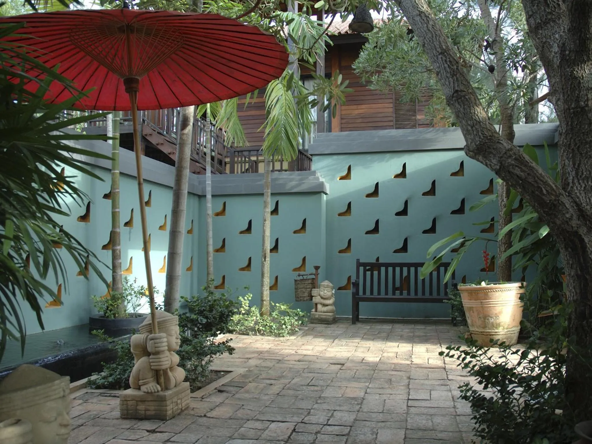 Decorative detail in Praseban Resort