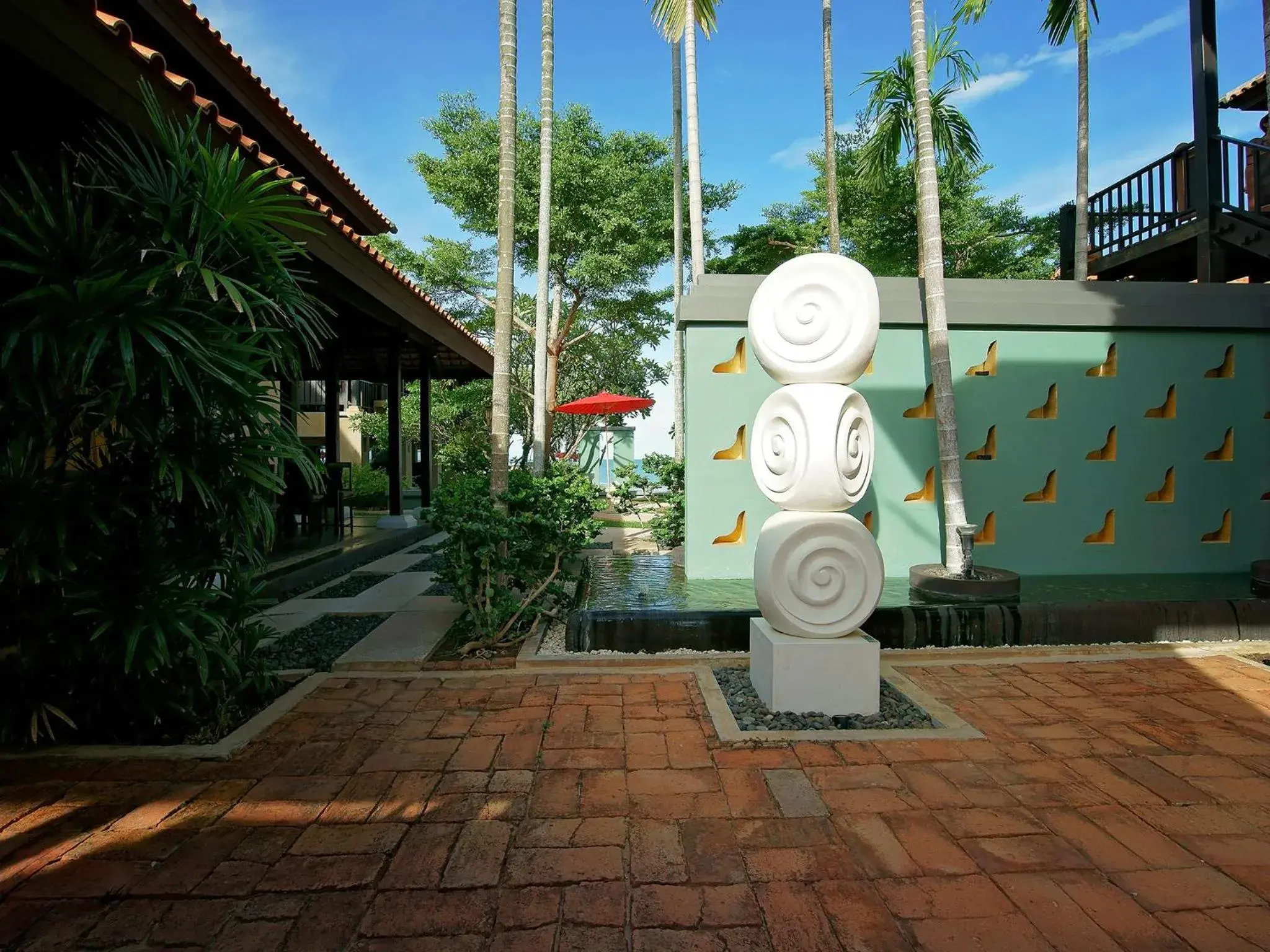 Facade/entrance in Praseban Resort Facade/entrance in Praseban Resort