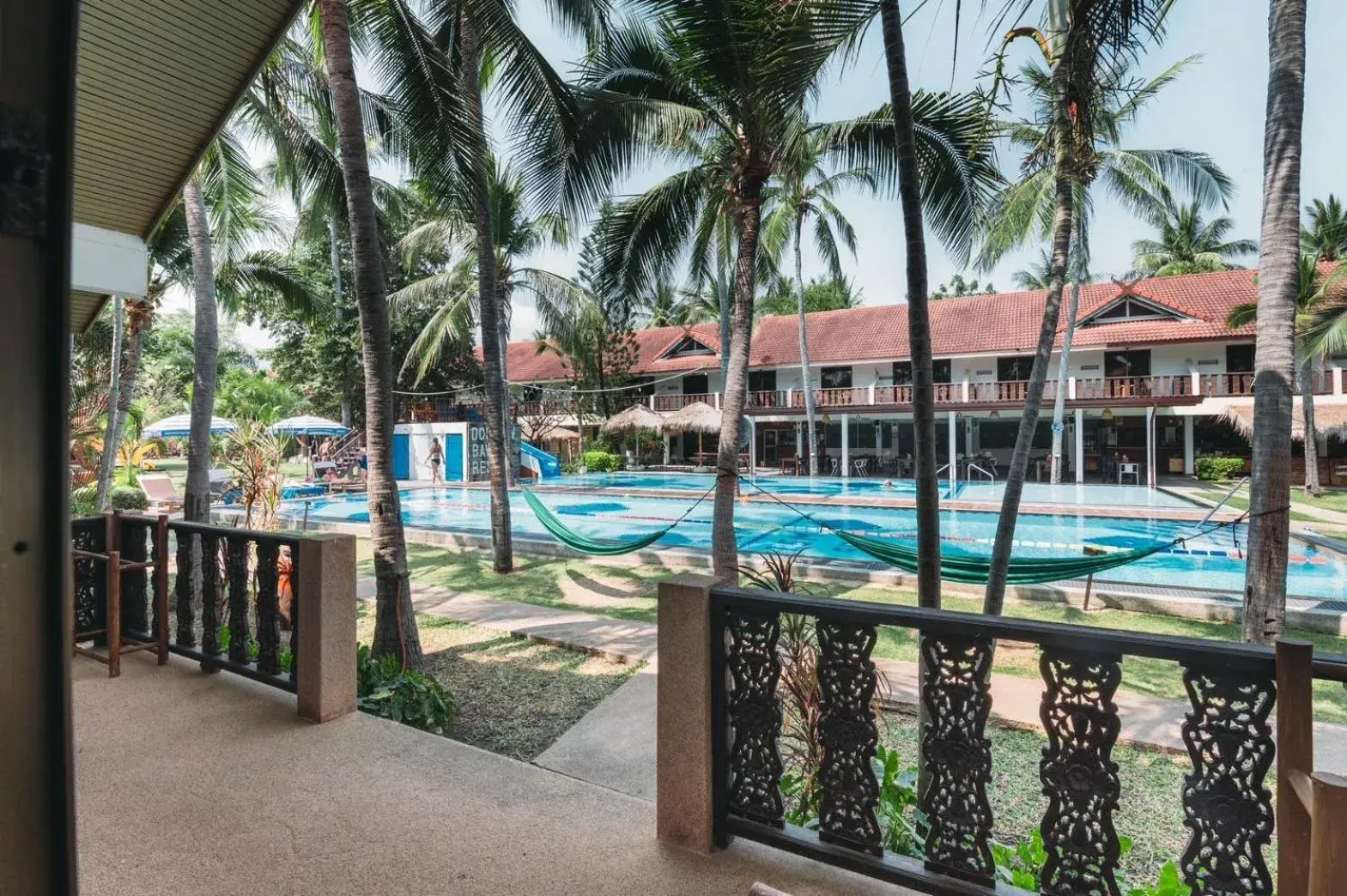 Property building in Dolphin Bay Beach Resort Property building in Dolphin Bay Beach Resort