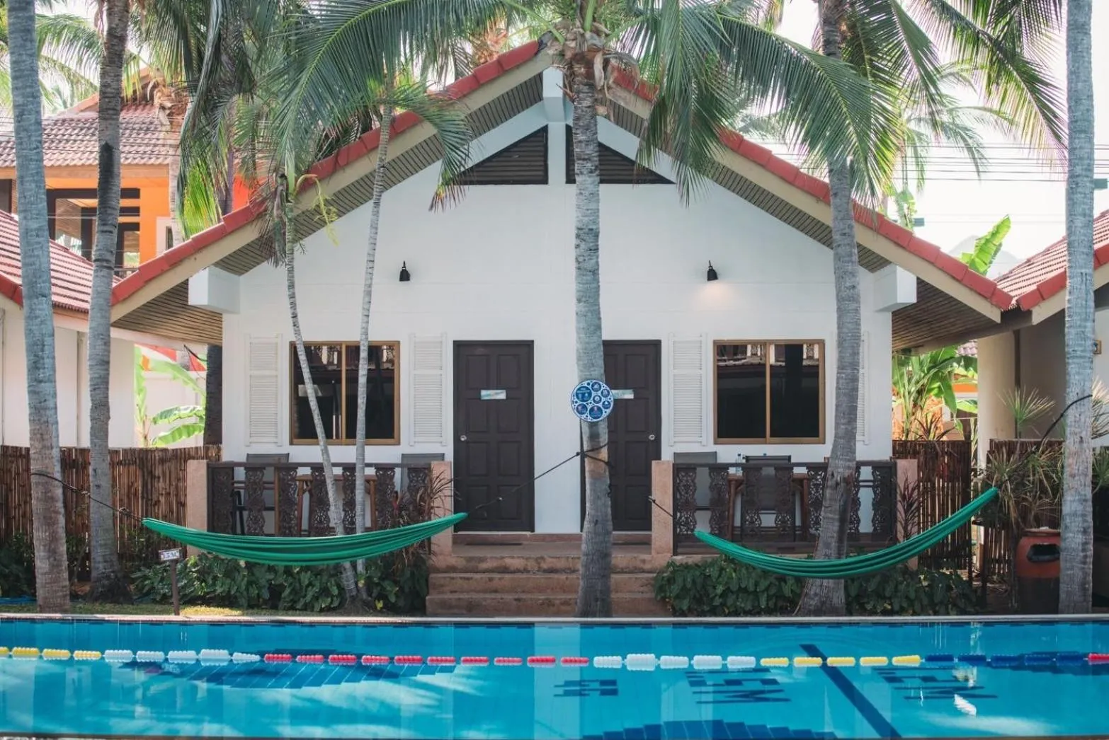 Property building in Dolphin Bay Beach Resort