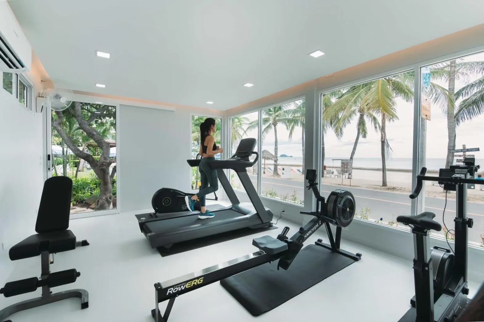 Fitness centre/facilities in Dolphin Bay Beach Resort