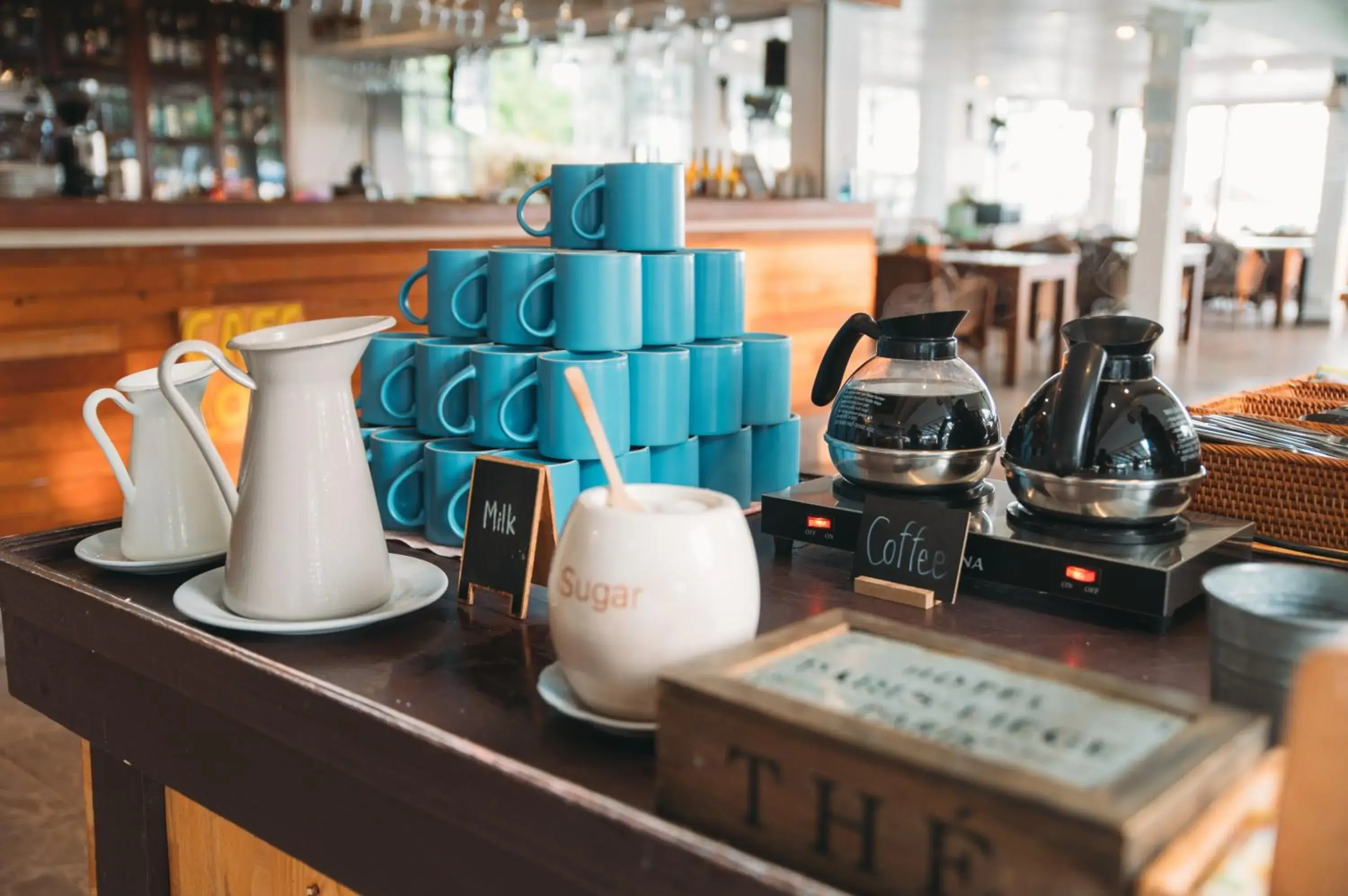 Breakfast in Dolphin Bay Beach Resort Breakfast in Dolphin Bay Beach Resort