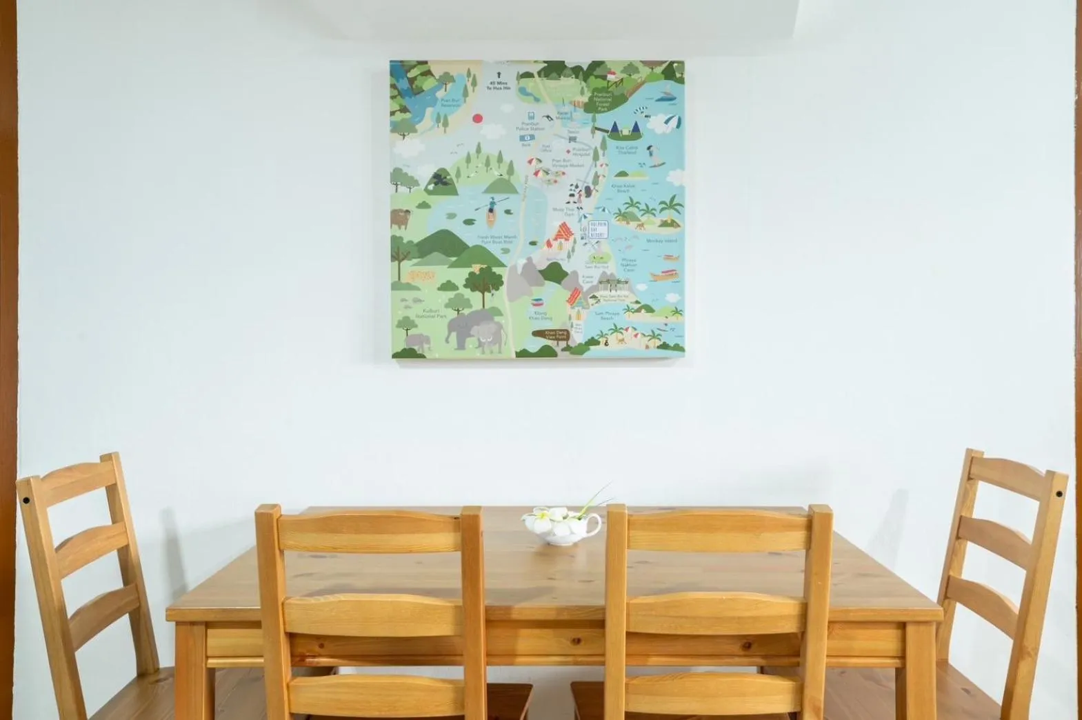 Living room in Dolphin Bay Beach Resort