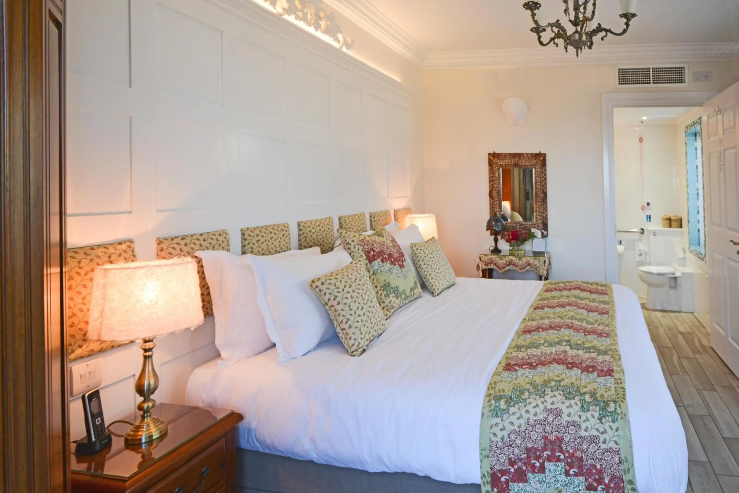 Bed in Haven Hall Hotel