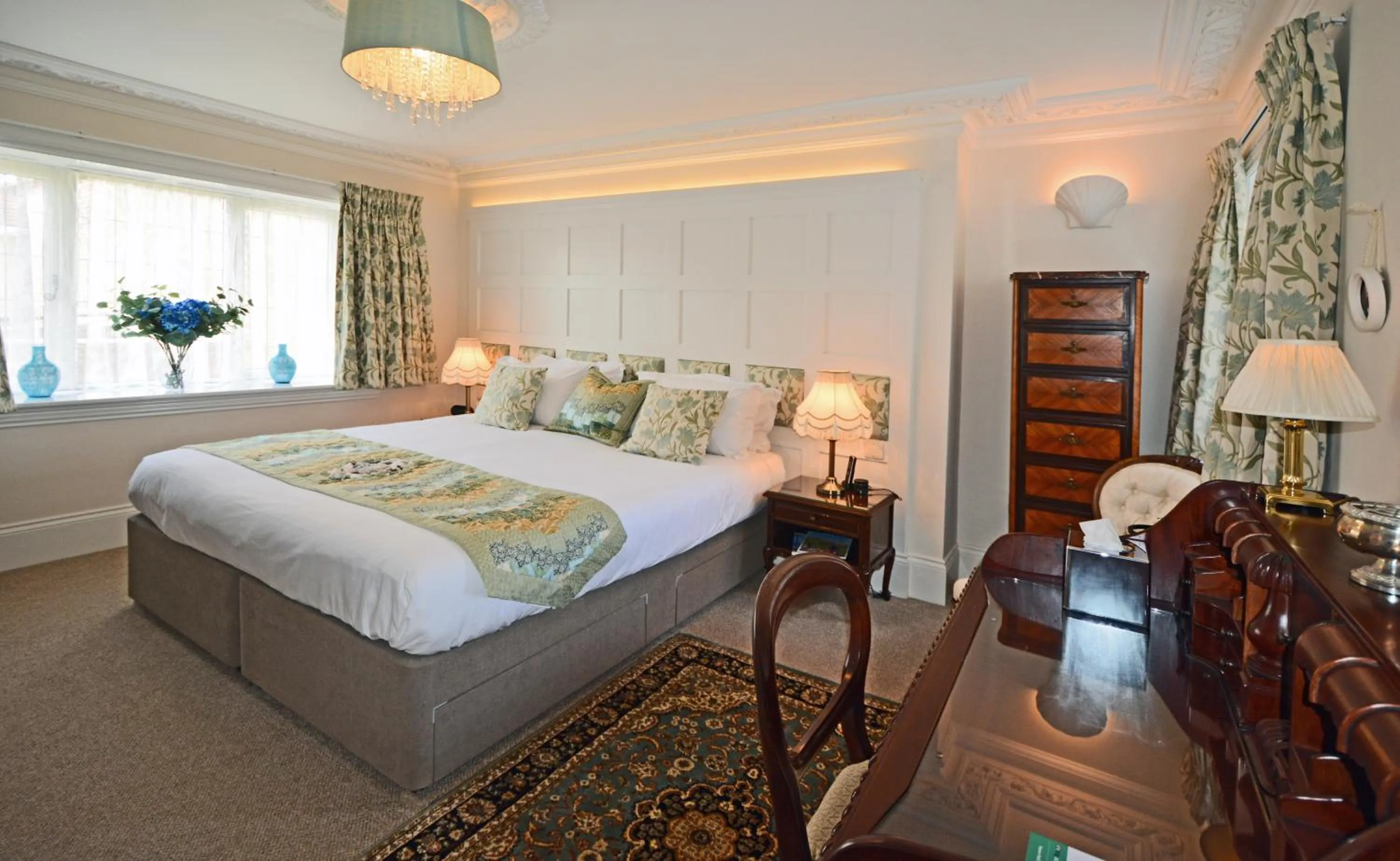 Bed in Haven Hall Hotel