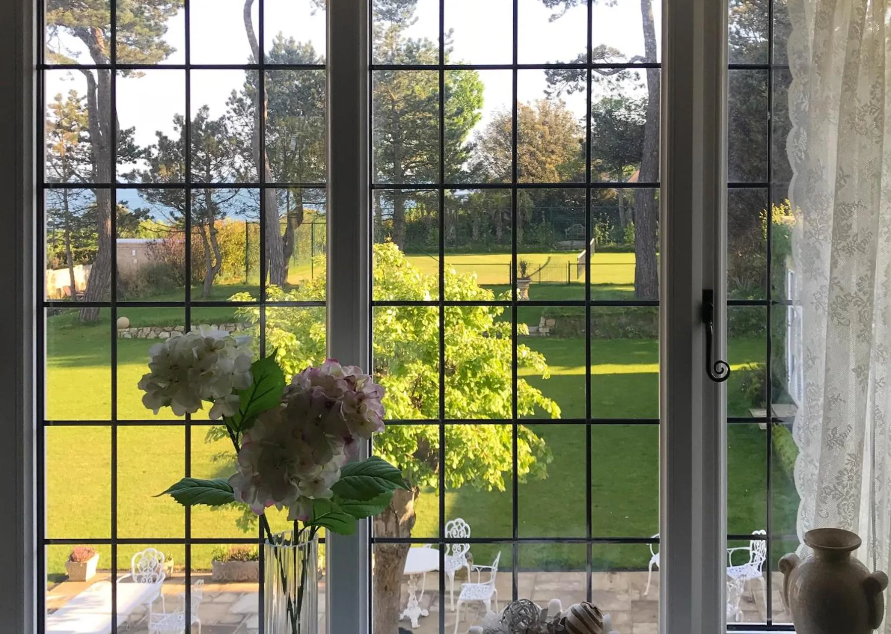 Garden view in Haven Hall Hotel