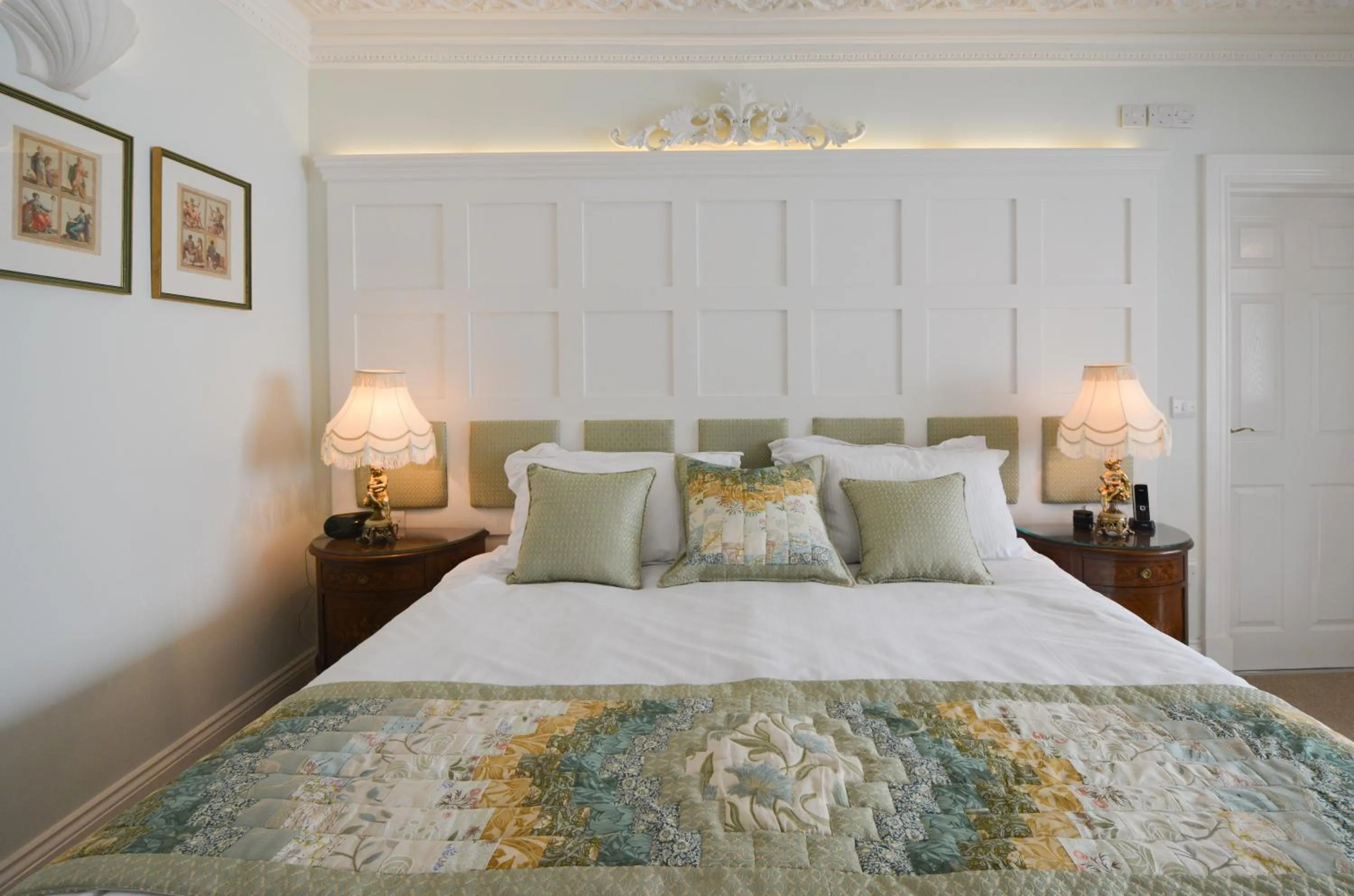 Bed in Haven Hall Hotel